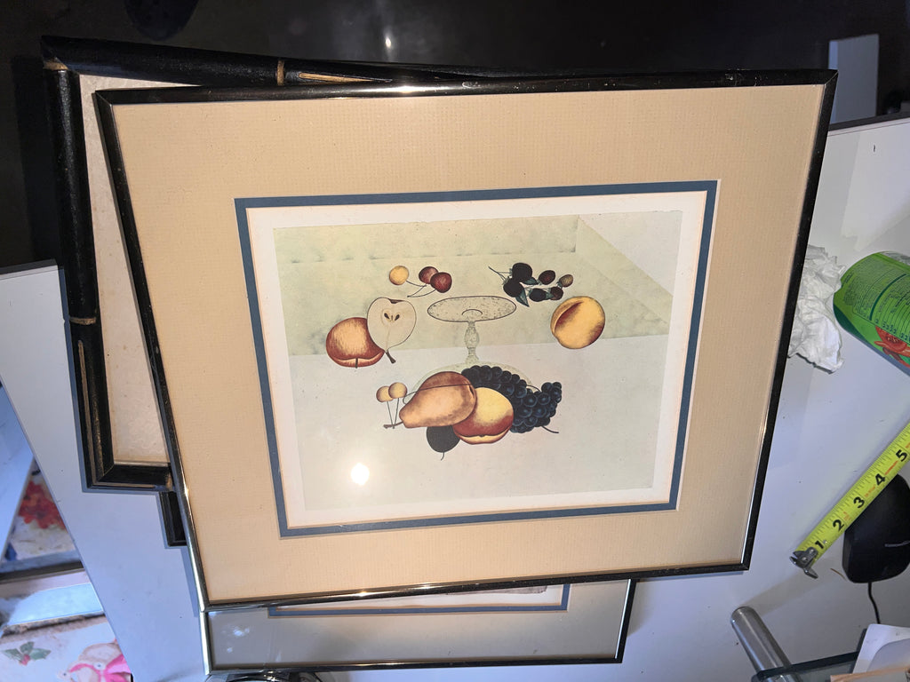 Emma Cady “Still Life” Folk Art Print – Abby Aldrich Rockefeller Collection