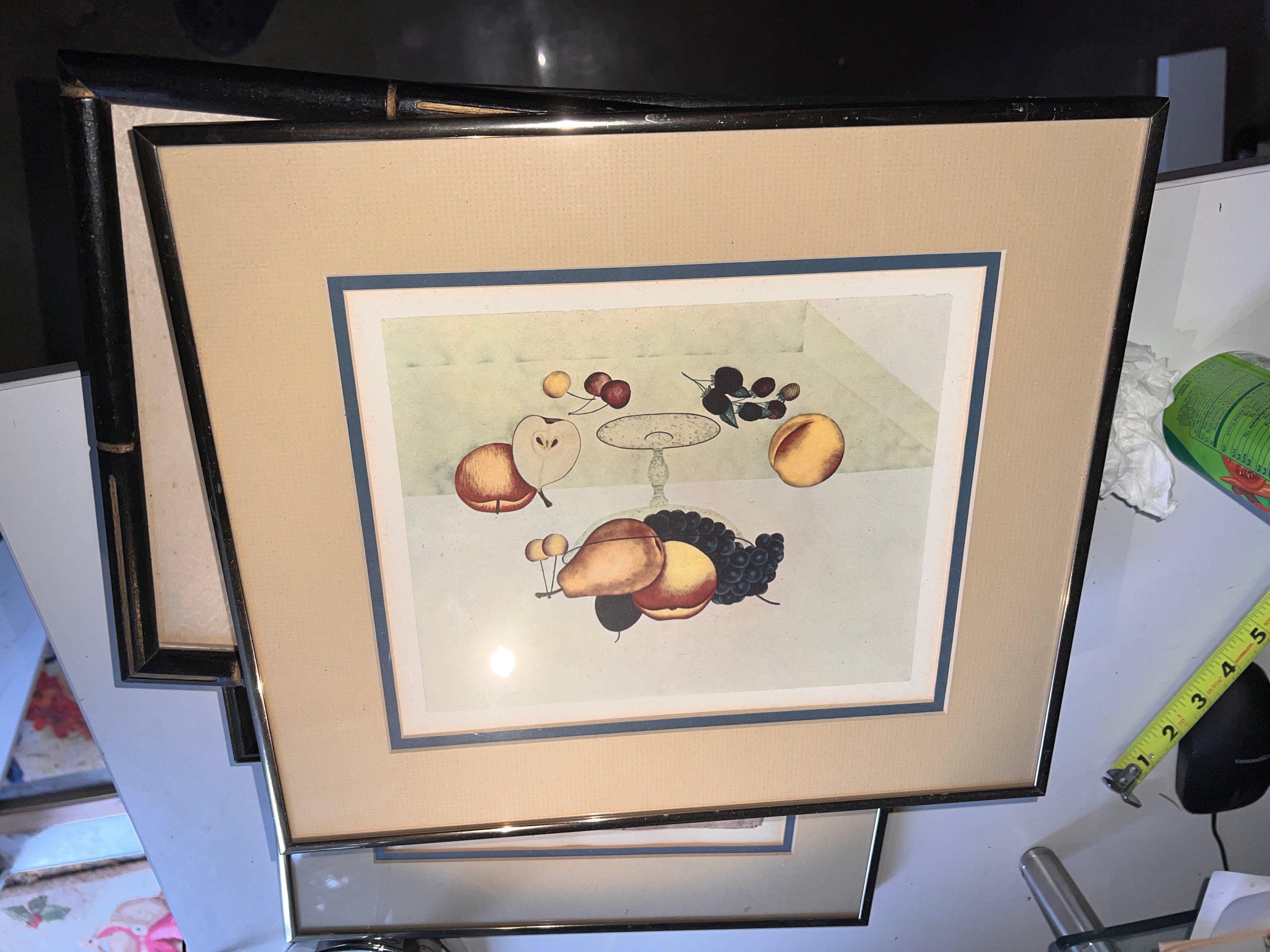 Emma Cady “Still Life” Folk Art Print – Abby Aldrich Rockefeller Collection