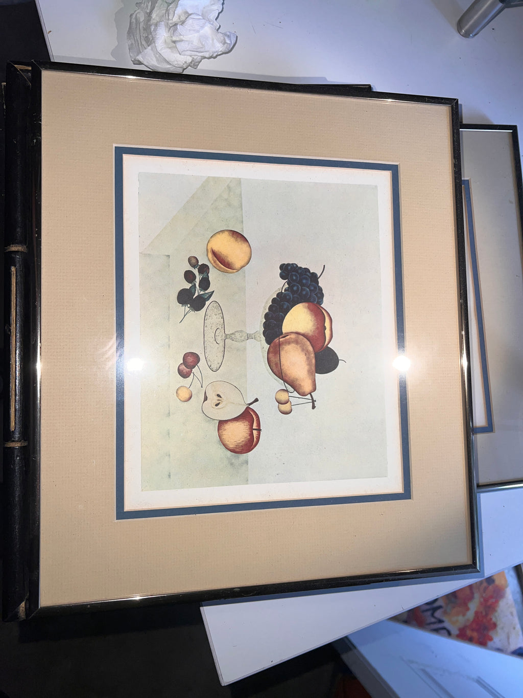 Emma Cady “Still Life” Folk Art Print – Abby Aldrich Rockefeller Collection