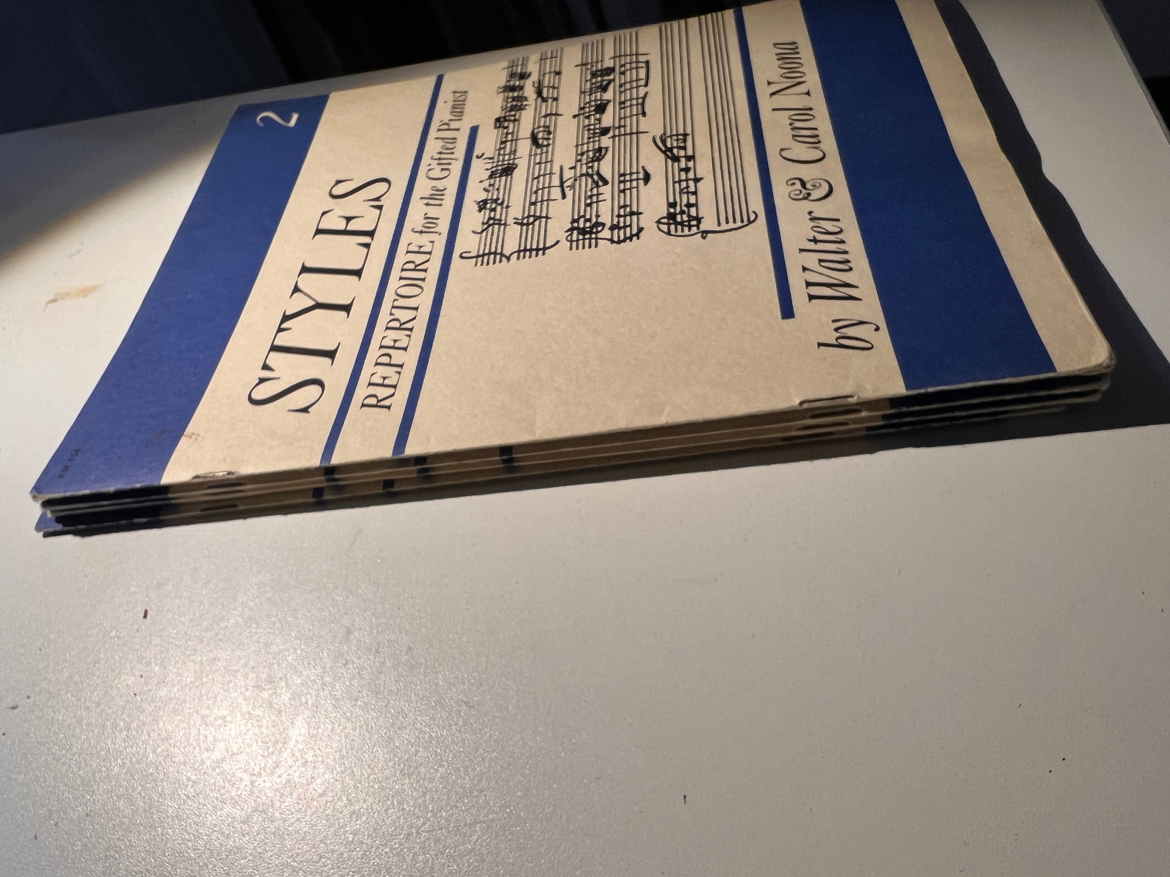 Bundle of 4 Series 2 Walter and Carol Nooma Piano Books