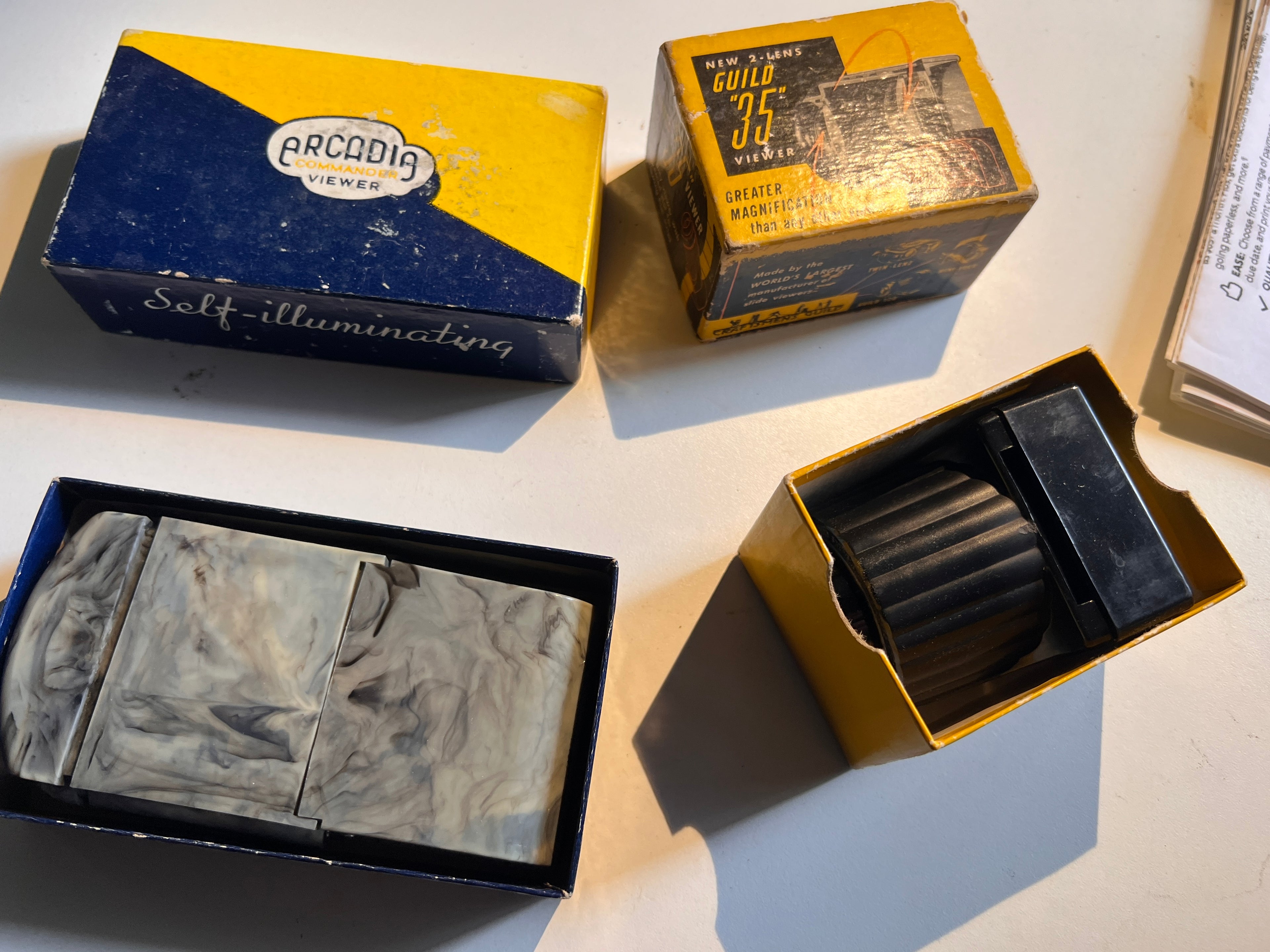 Arcadia Commander Viewer and Guild 35 Viewer Alpex Jr Pocket Flash