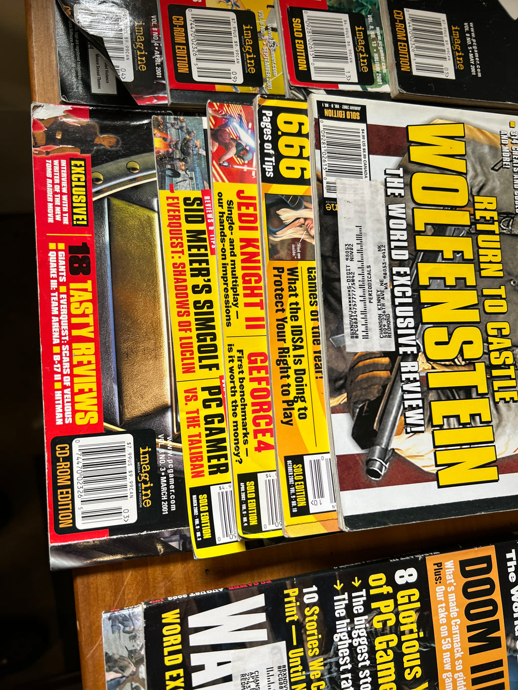 PC Gamer magazines and X-Files classic Mags!