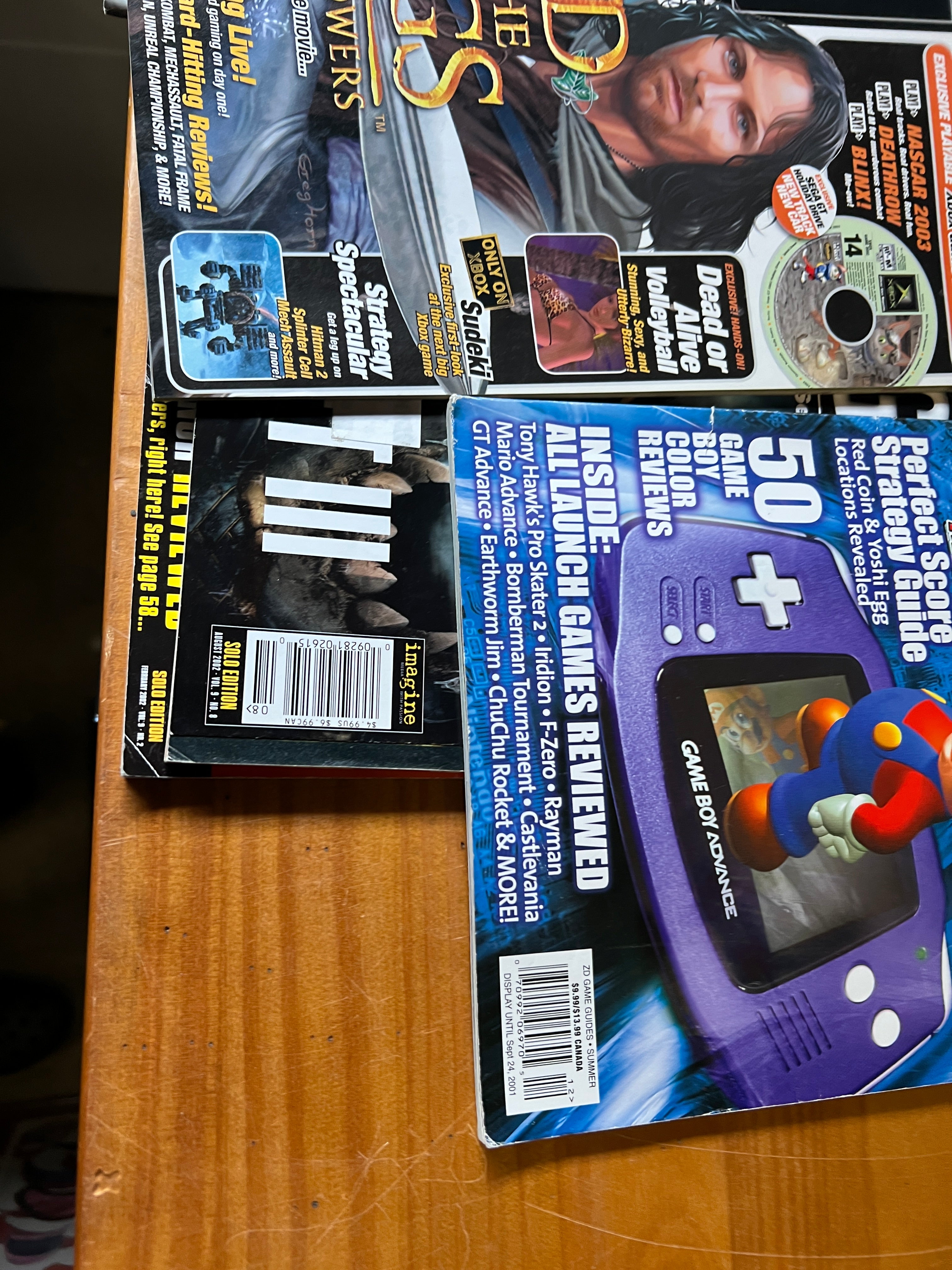 PC Gamer magazines and X-Files classic Mags!