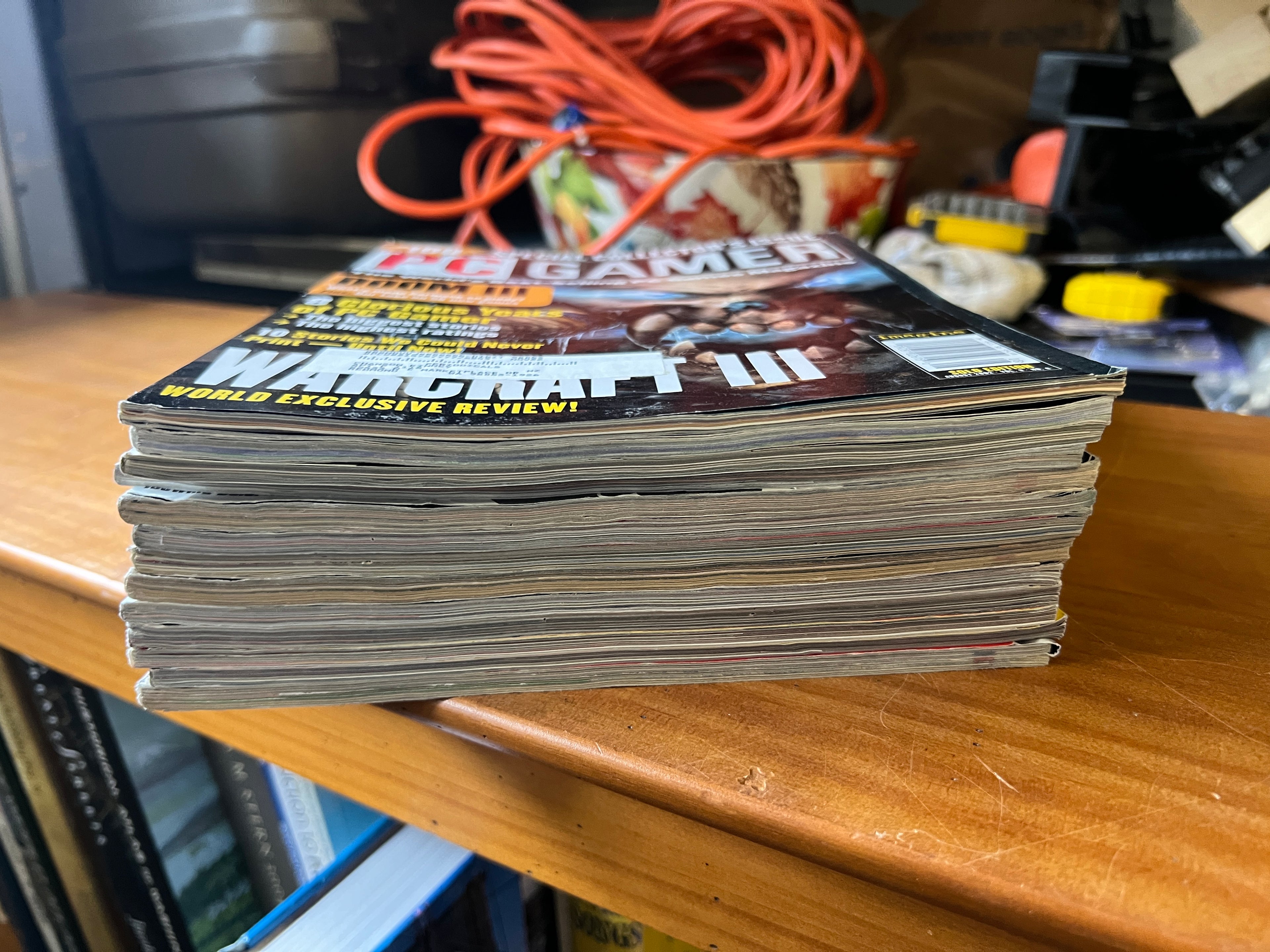 PC Gamer magazines and X-Files classic Mags!