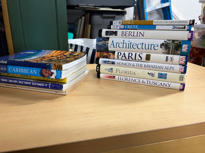 Bundle of Eyewitness Travel books and some extras!  15 books!