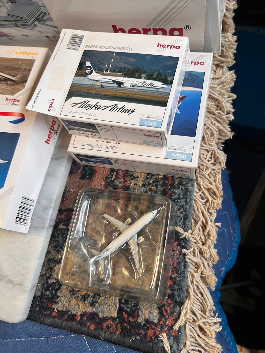 Huge Bundle of Herpa Model Airplanes 1:500 rare Pocket Monsters Concorde