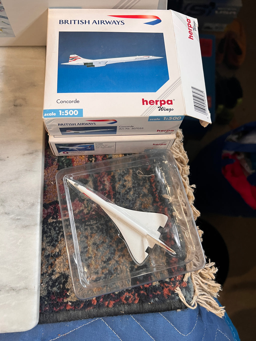 Huge Bundle of Herpa Model Airplanes 1:500 rare Pocket Monsters Concorde