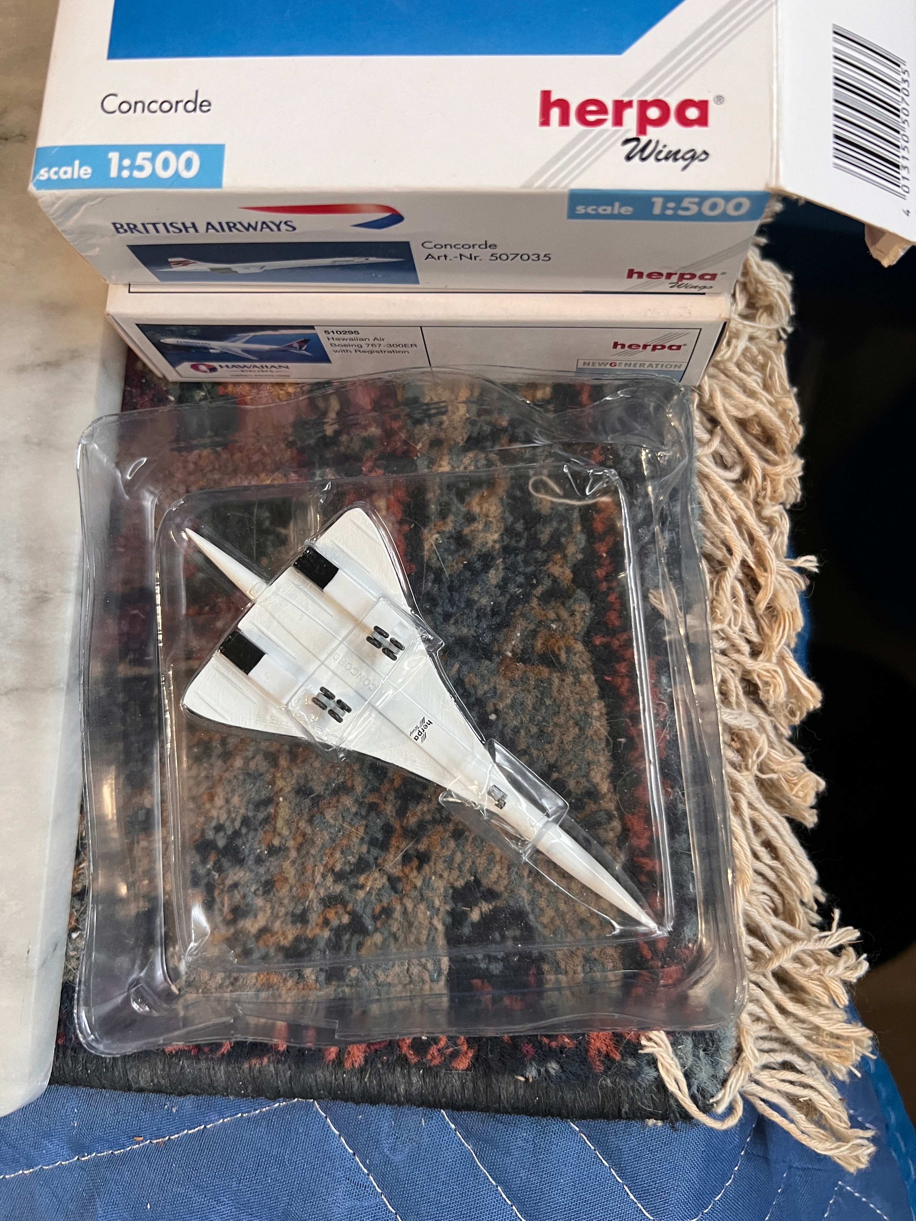 Huge Bundle of Herpa Model Airplanes 1:500 rare Pocket Monsters Concorde