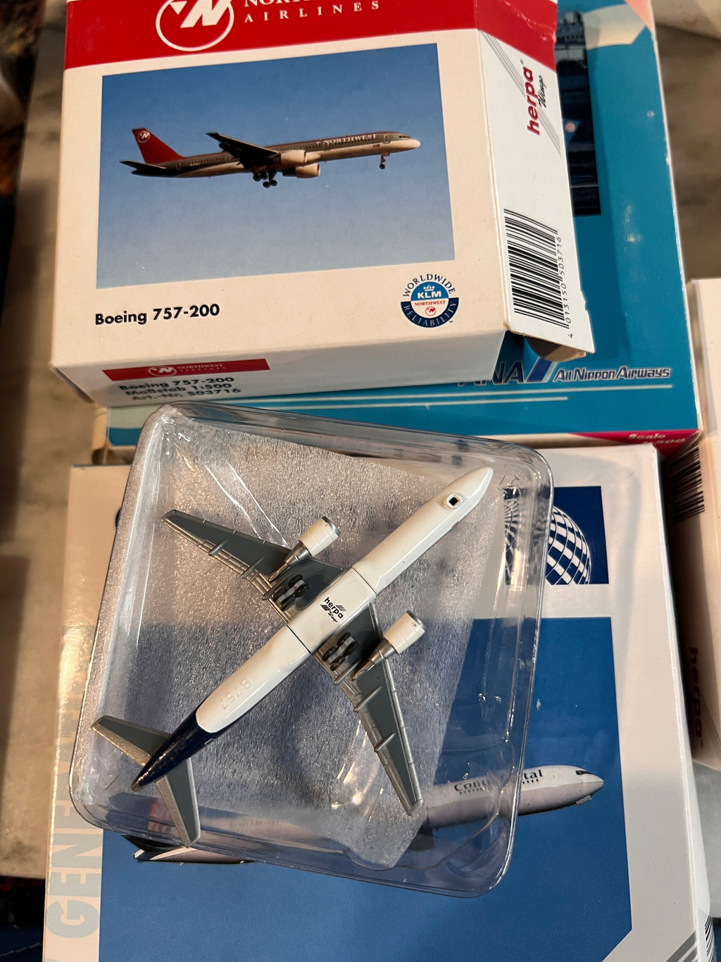 Huge Bundle of Herpa Model Airplanes 1:500 rare Pocket Monsters Concorde