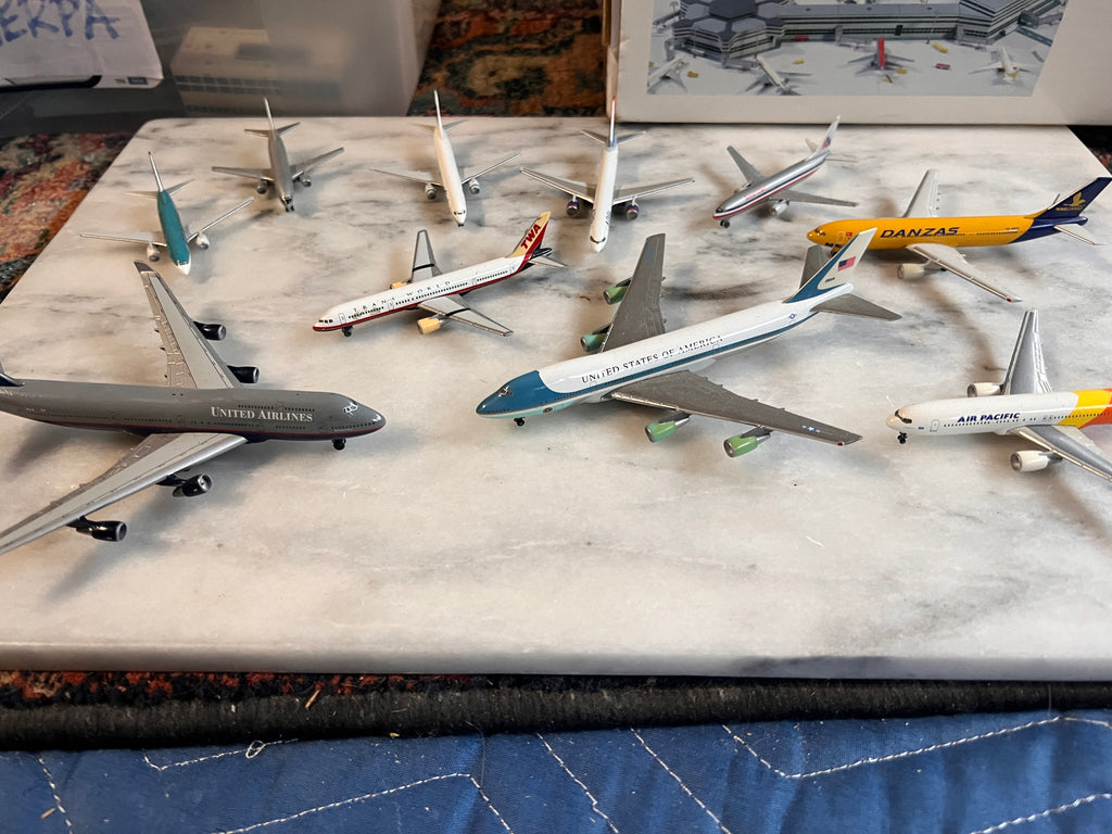 Bundle of Herpa Model Airplanes 1:500 rare 10 total