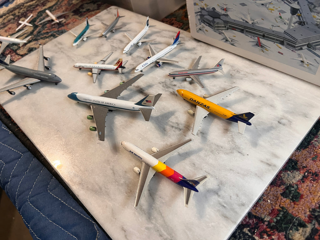 Bundle of Herpa Model Airplanes 1:500 rare 10 total