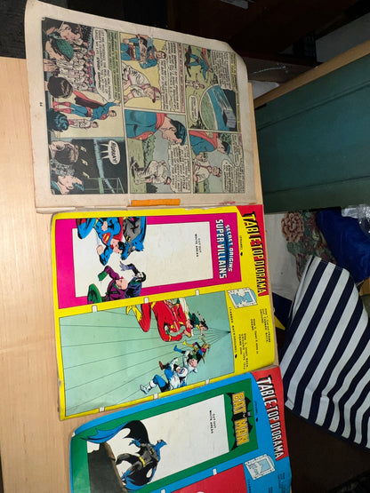 DC Vintage Comics Super sized Comics Superman Batman and more!