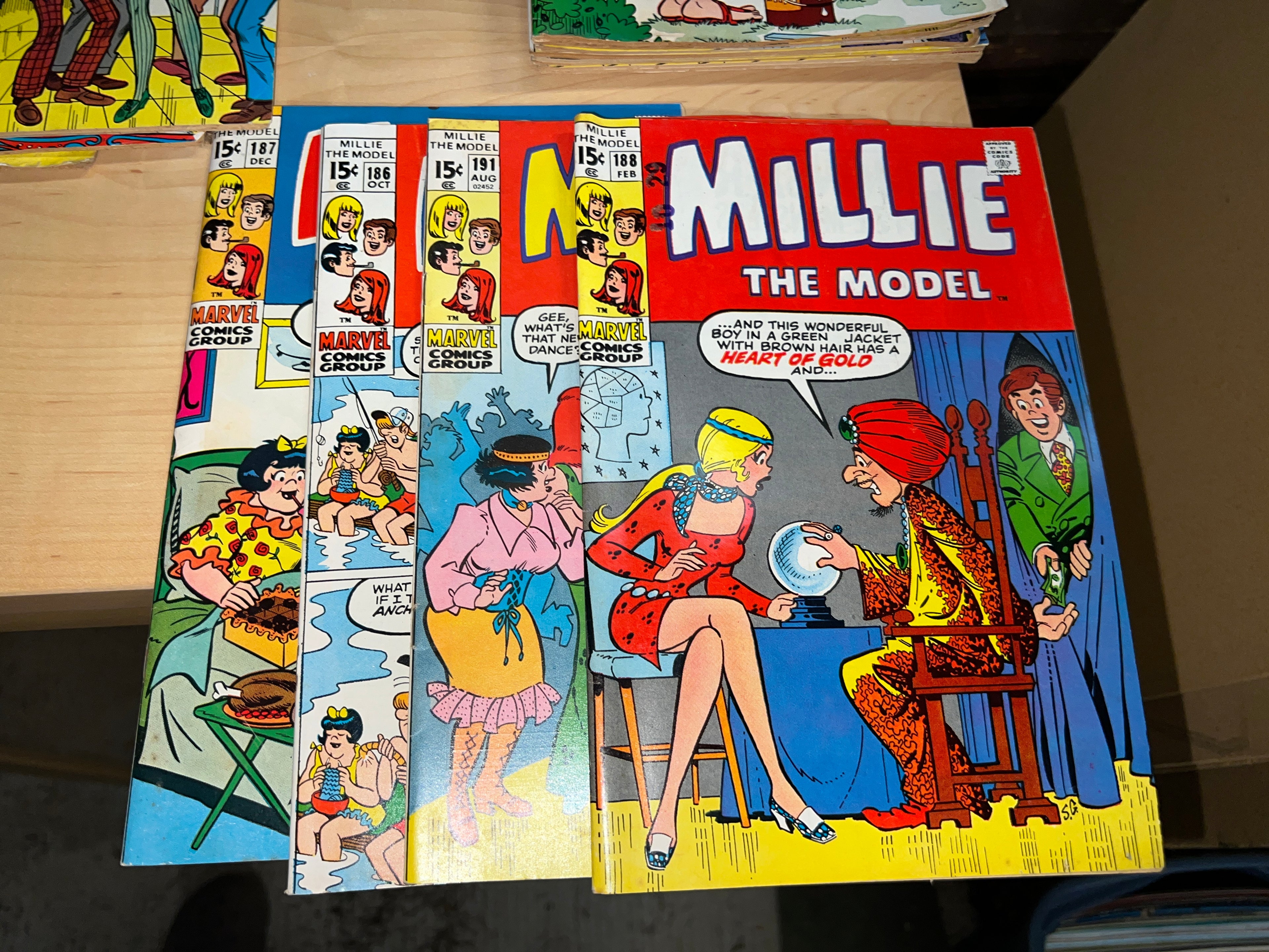Marvel Vintage comics Millie and more!  Over 20 total!