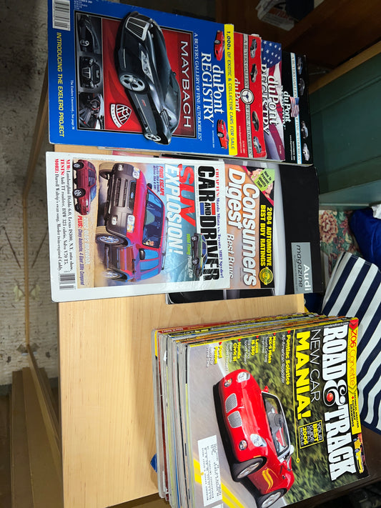 Classic Road and Track Magazines and more!