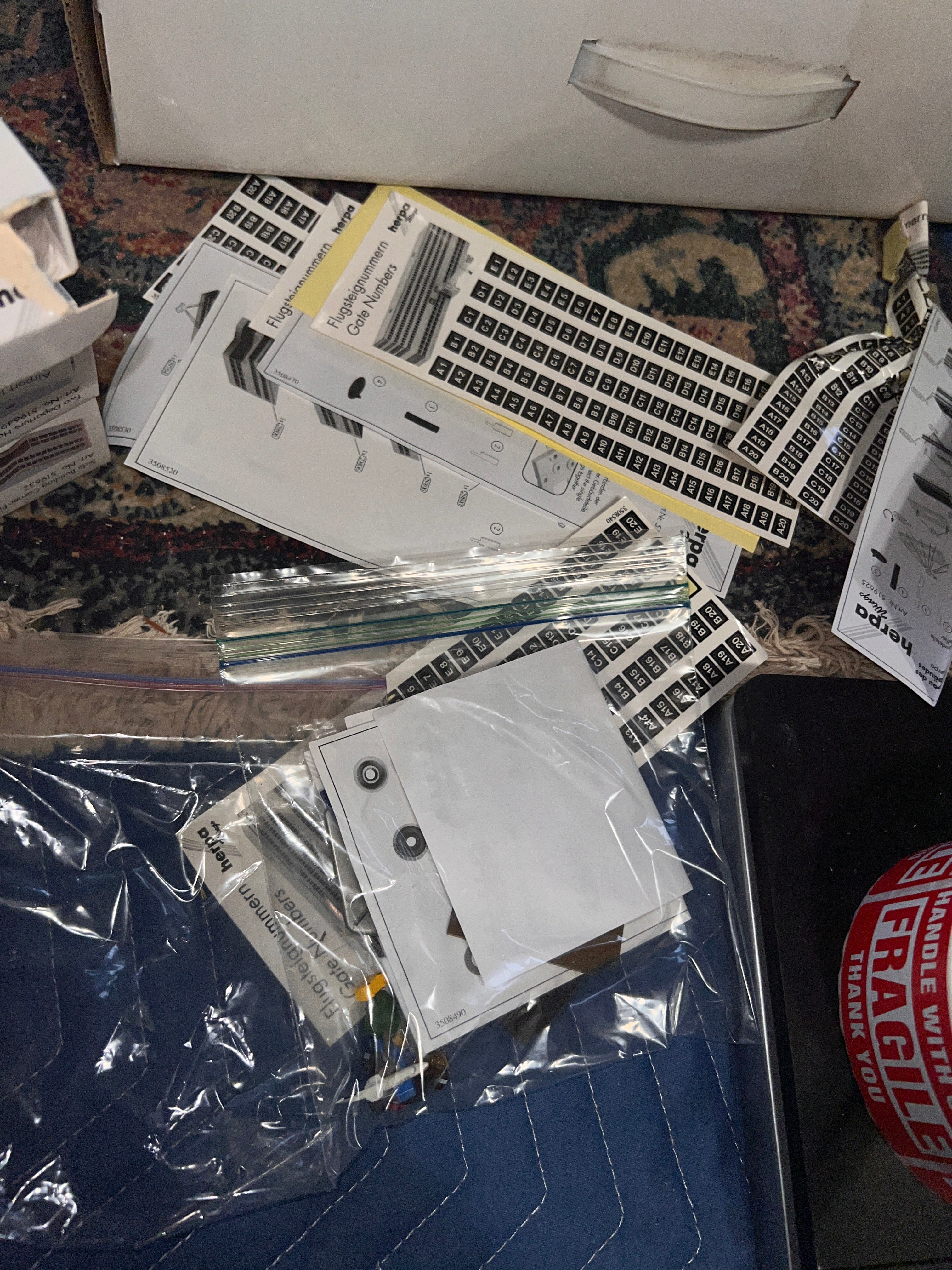 Herpa Airport Bundle with Accessories and extras