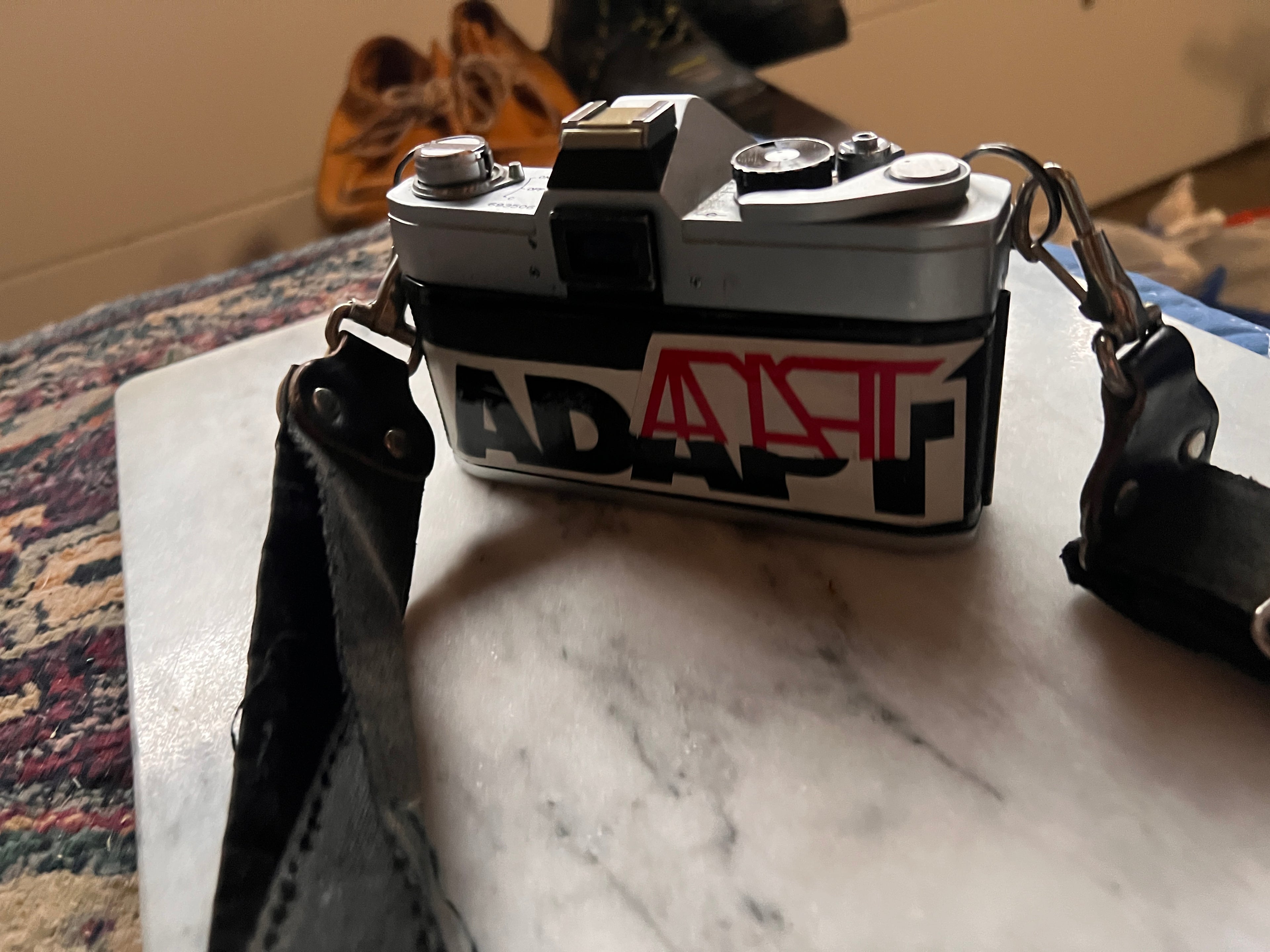 Canon FTb QL 35mm Film SLR Camera w/ 50mm Lens and Nikon 140 Litetouch Zoom