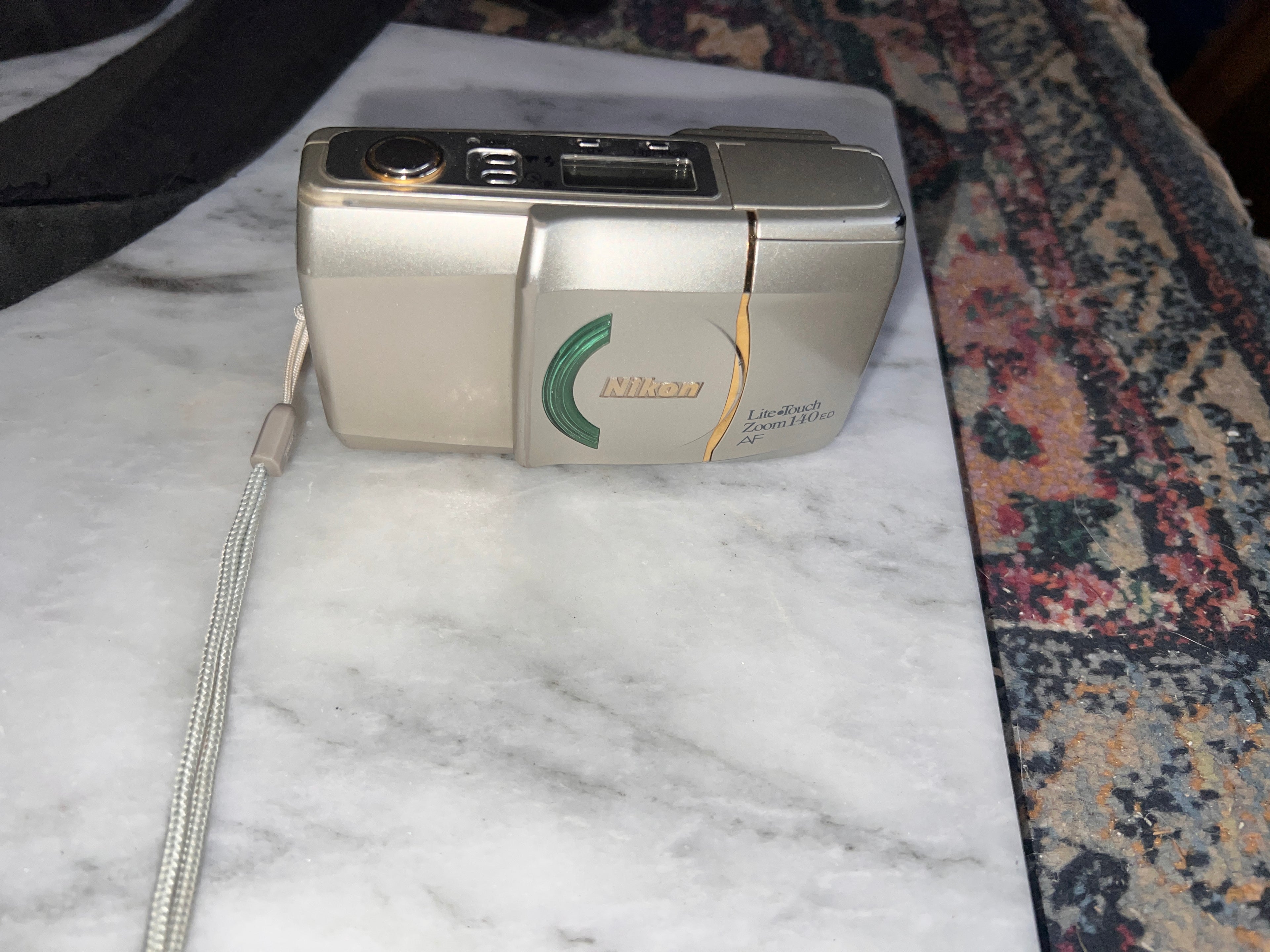 Canon FTb QL 35mm Film SLR Camera w/ 50mm Lens and Nikon 140 Litetouch Zoom