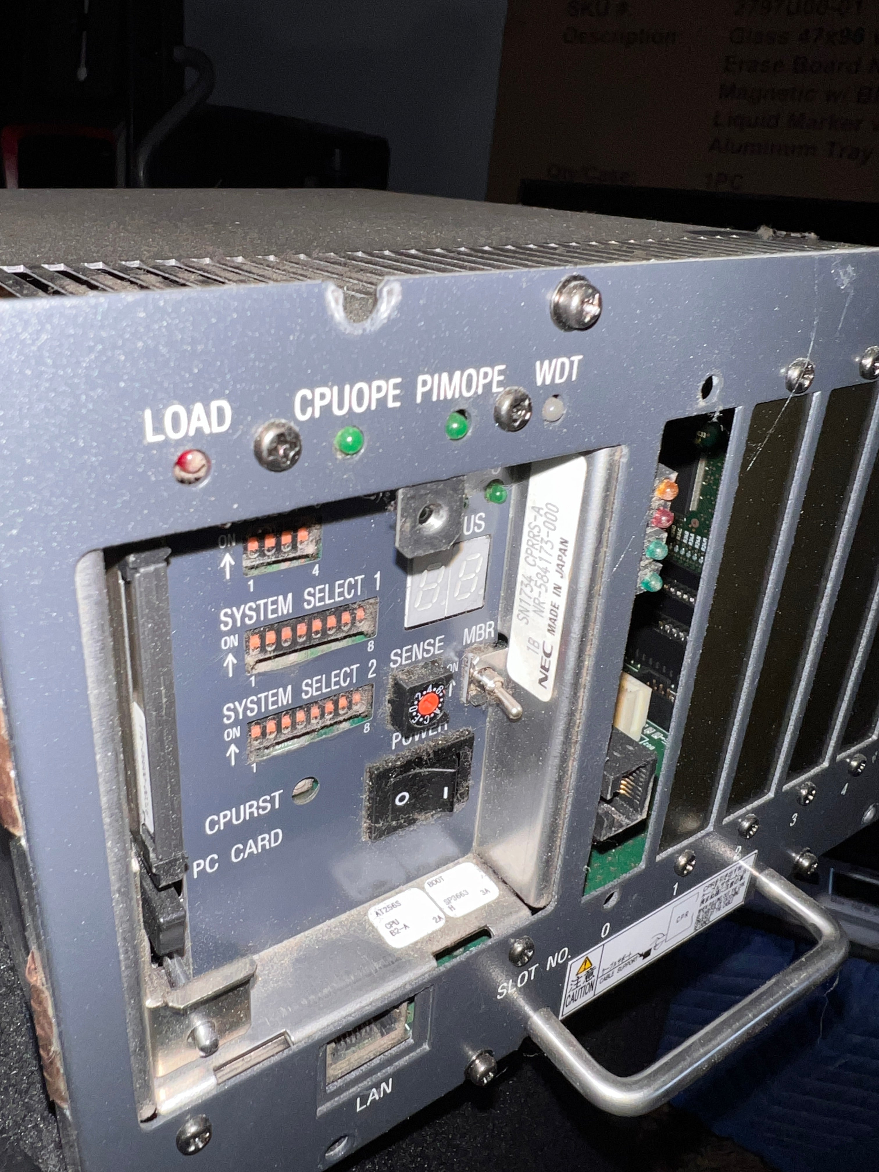 NEC SN1734 CPRRS-A 6-SLOT CHASSIS