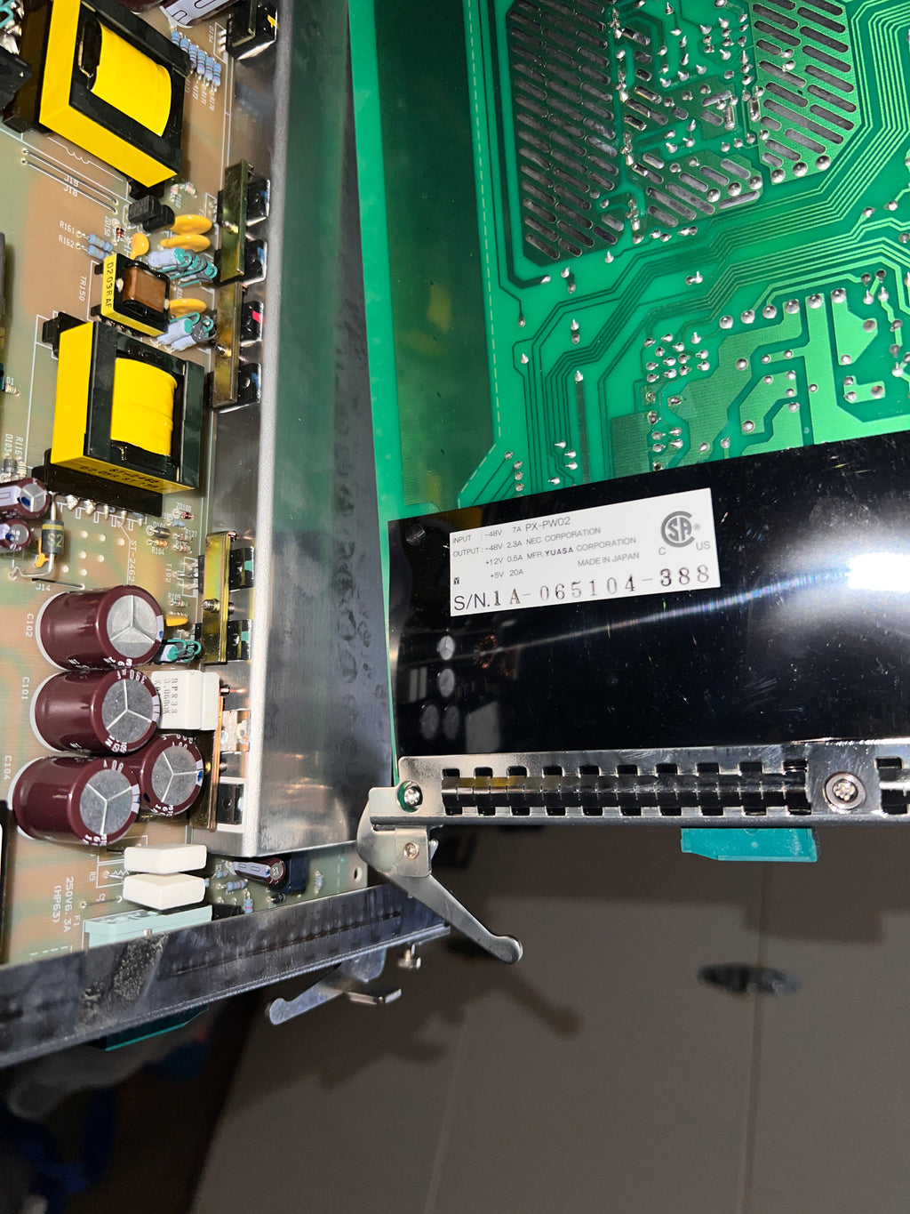 NEC PX-PW02 Neax 2400 Power supply card x2