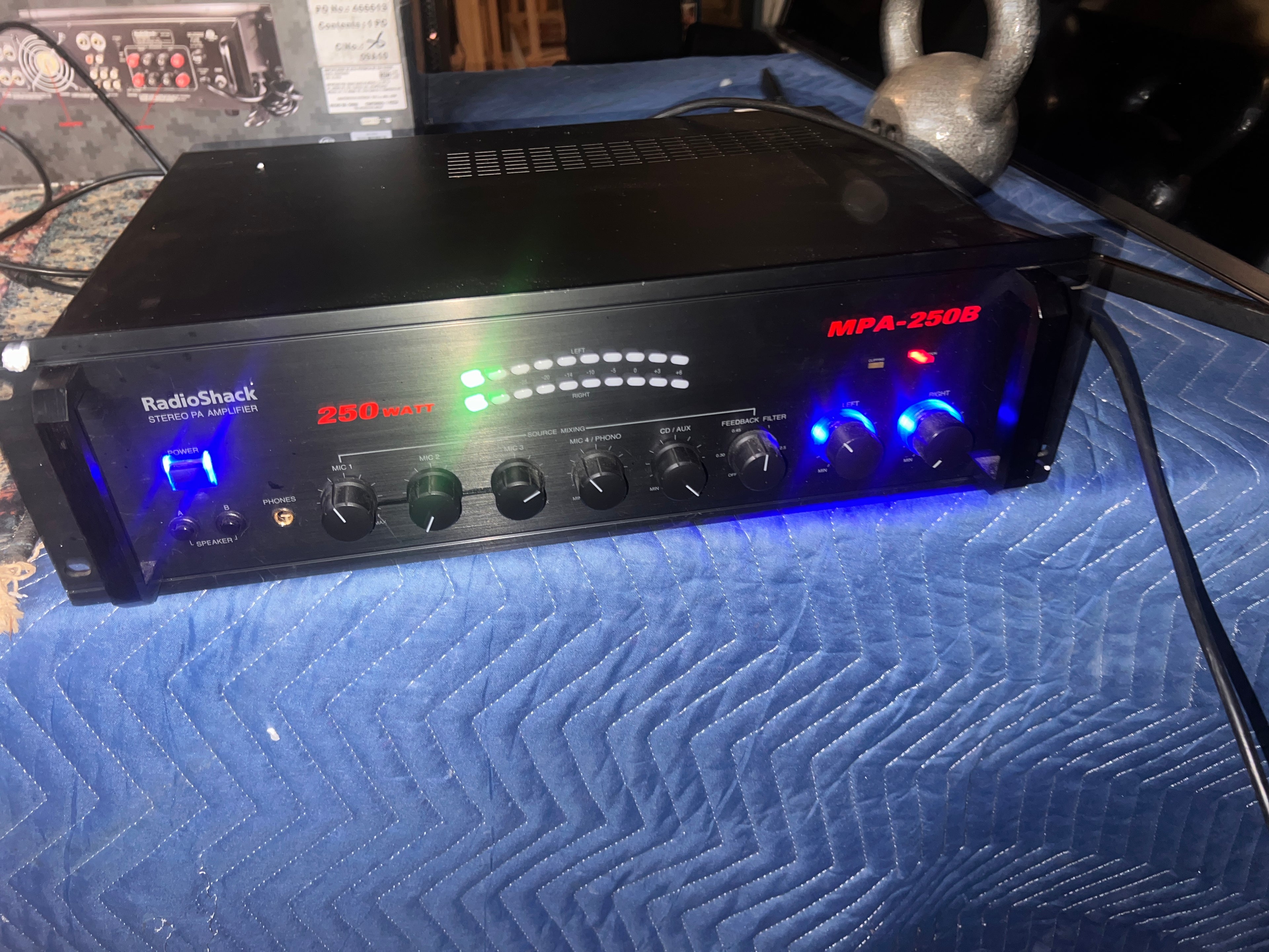 Radioshack 250 Watt PA Amplifier Stereo System