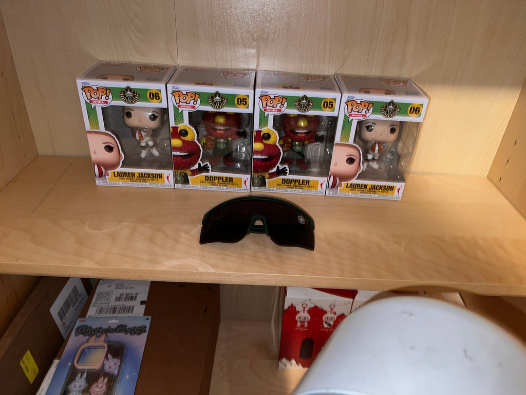 Seattle Storm Funko Collectibles and Game glasses