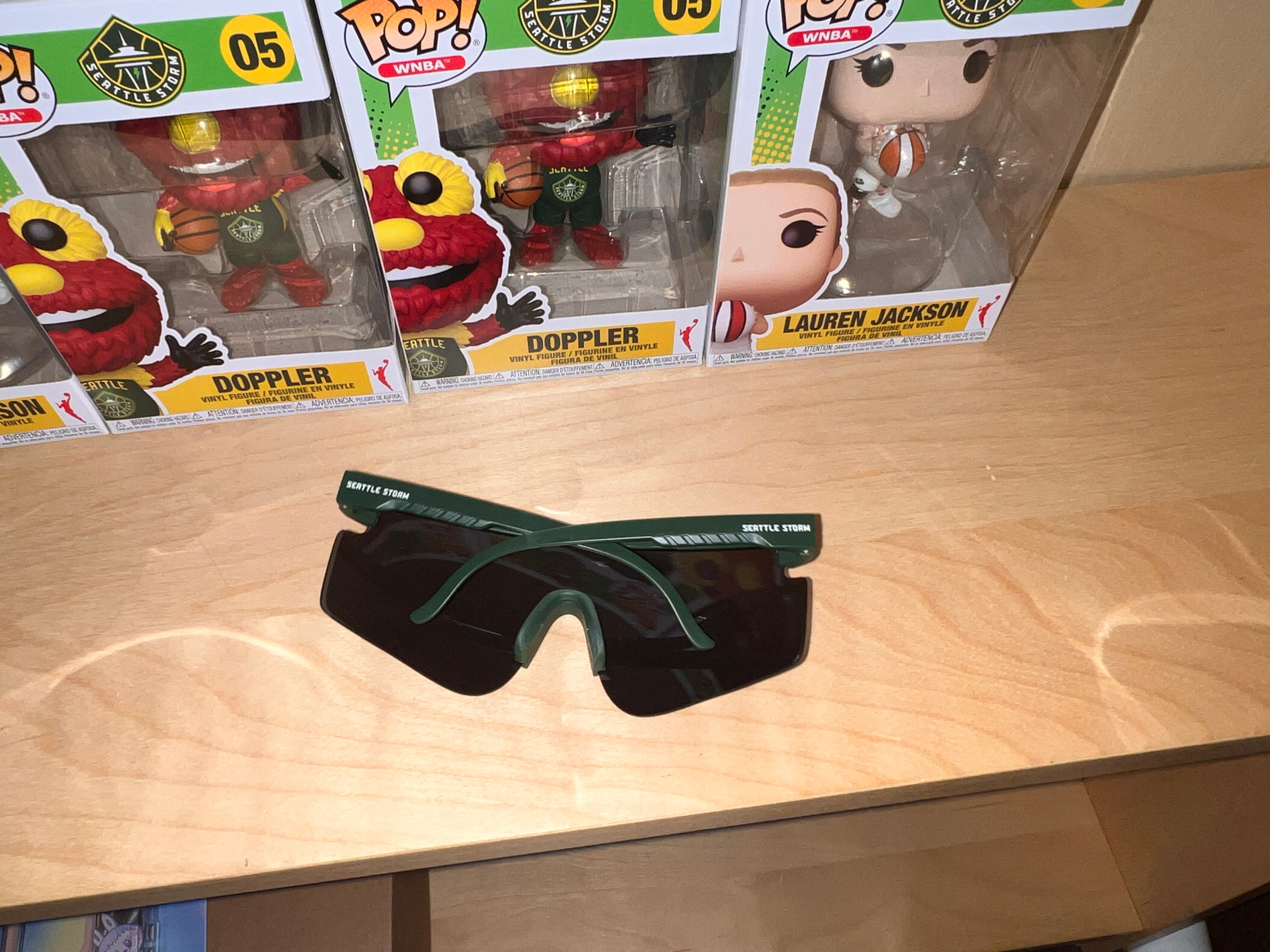 Seattle Storm Funko Collectibles and Game glasses