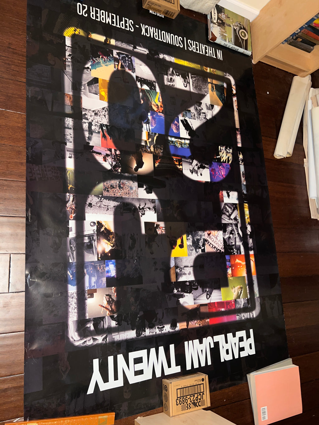 Pearl Jam PJ 20 Theatres Sept 20 Huge Extra Large Poster 48 x 72