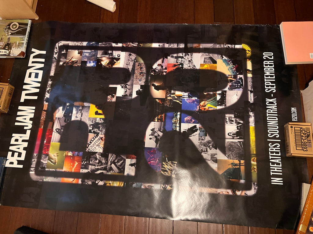 Pearl Jam PJ 20 Theatres Sept 20 Extra Large Poster 48 x 72