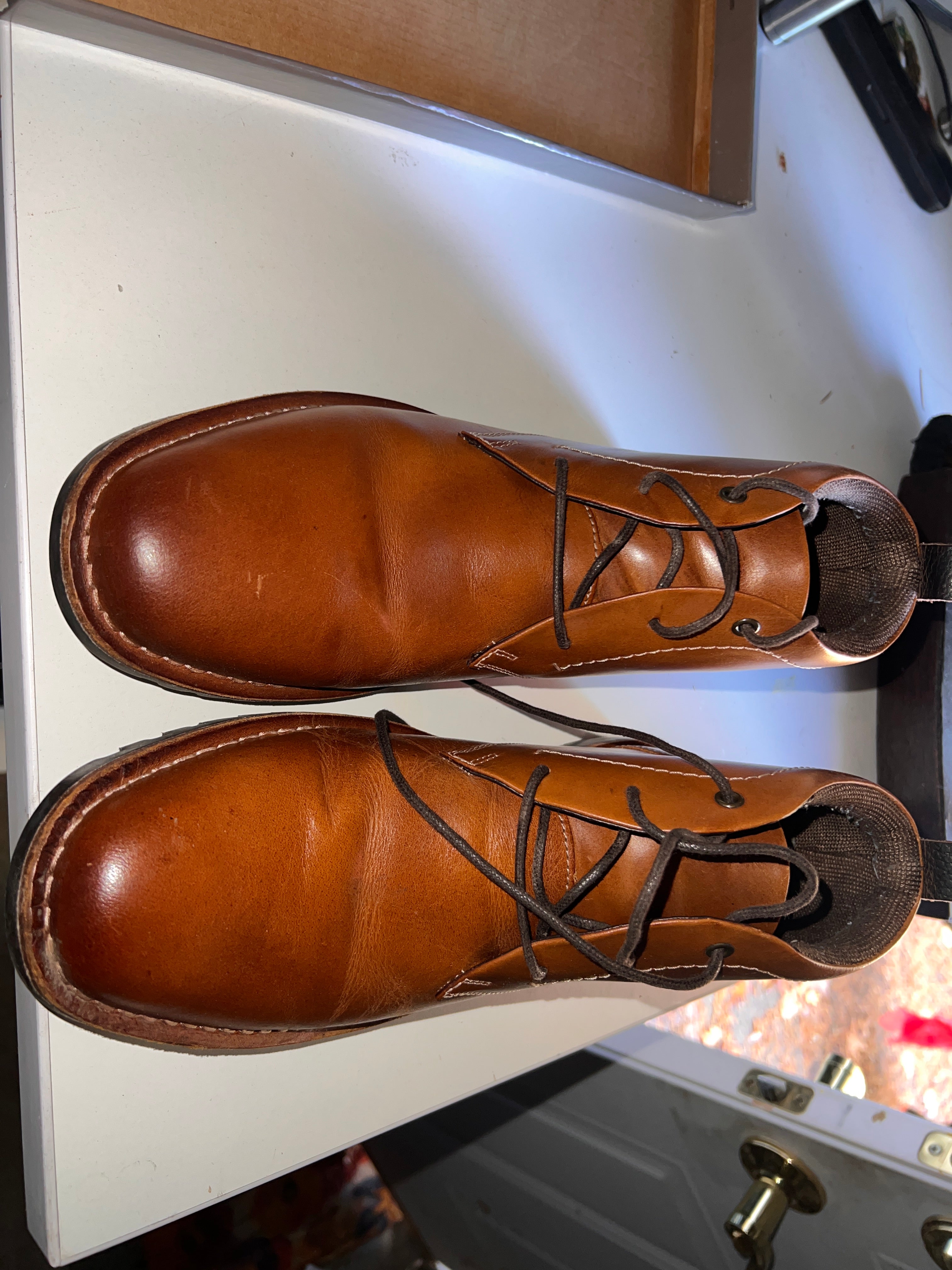 Crown Vintage CR Renton Size 10 Mens Brown 872 Shoes Chukka