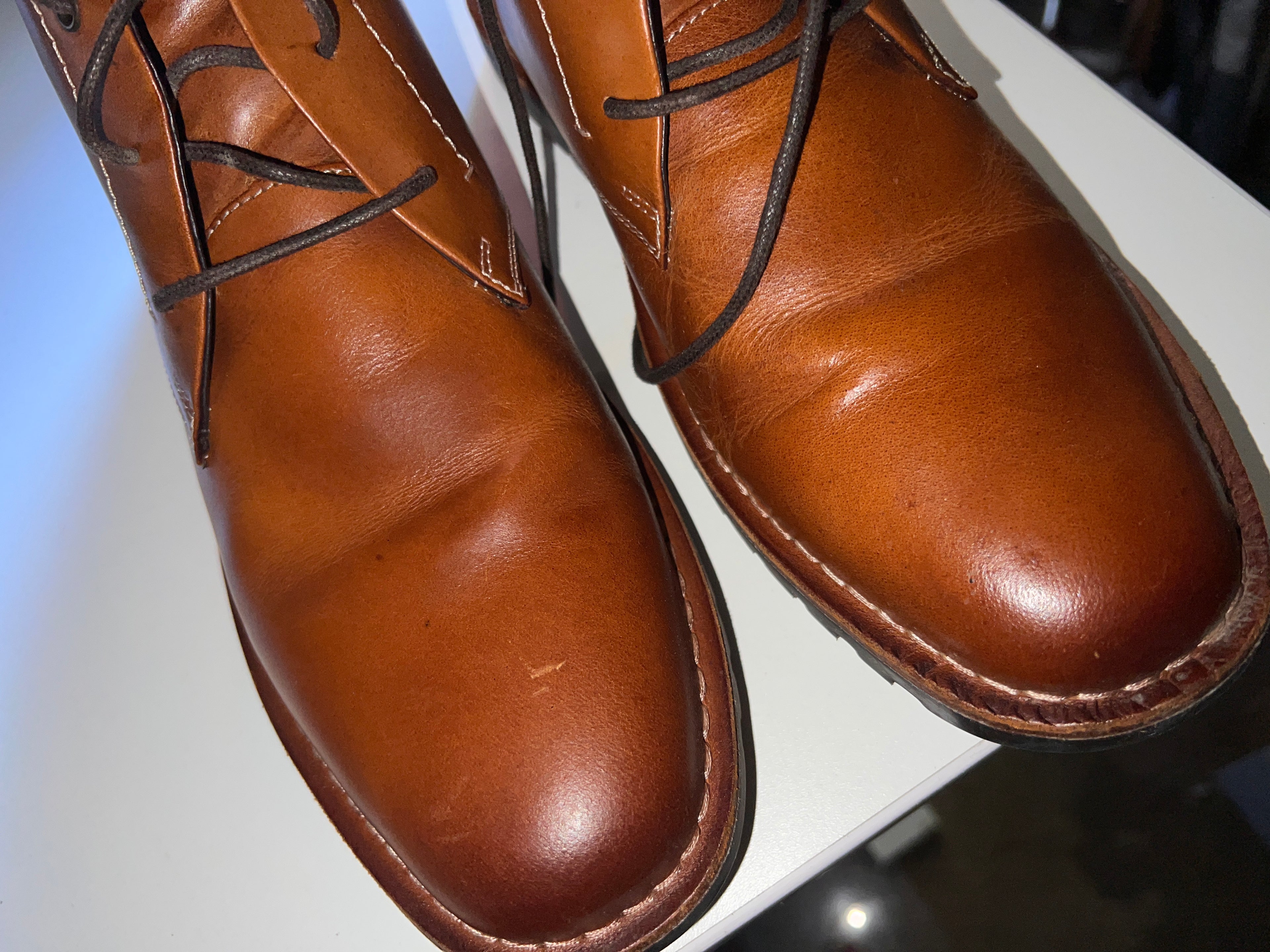 Crown Vintage CR Renton Size 10 Mens Brown 872 Shoes Chukka