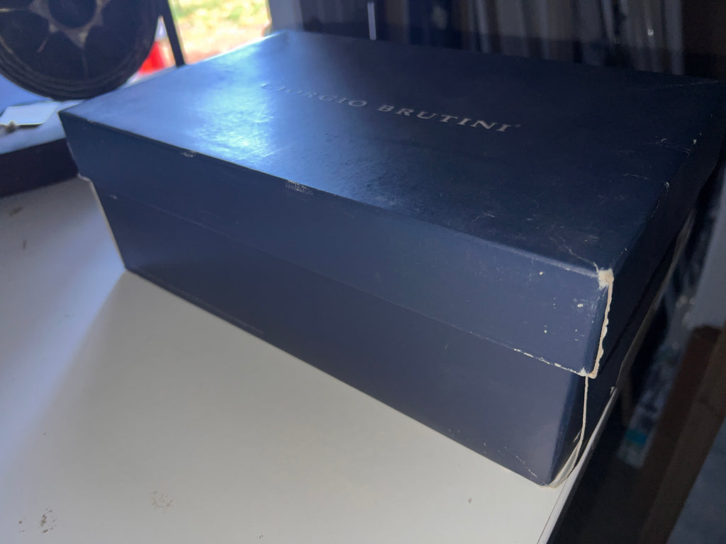 Giorgio Brutini Mens Dress Shoes Size 9.5 4004-0330 Taupe Brown