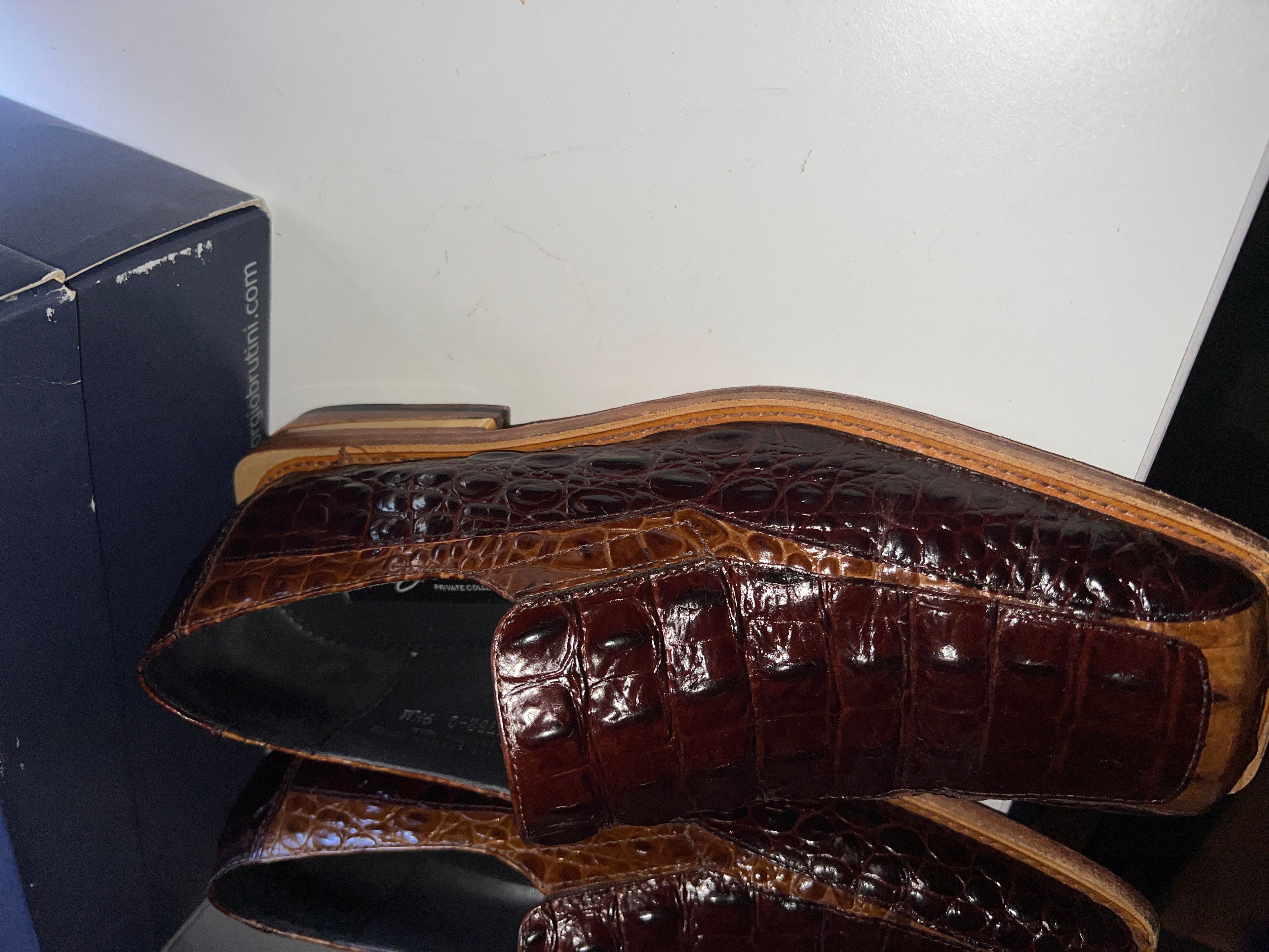 Giorgio Brutini Mens Dress Shoes Size 9.5 4004-0330 Taupe Brown