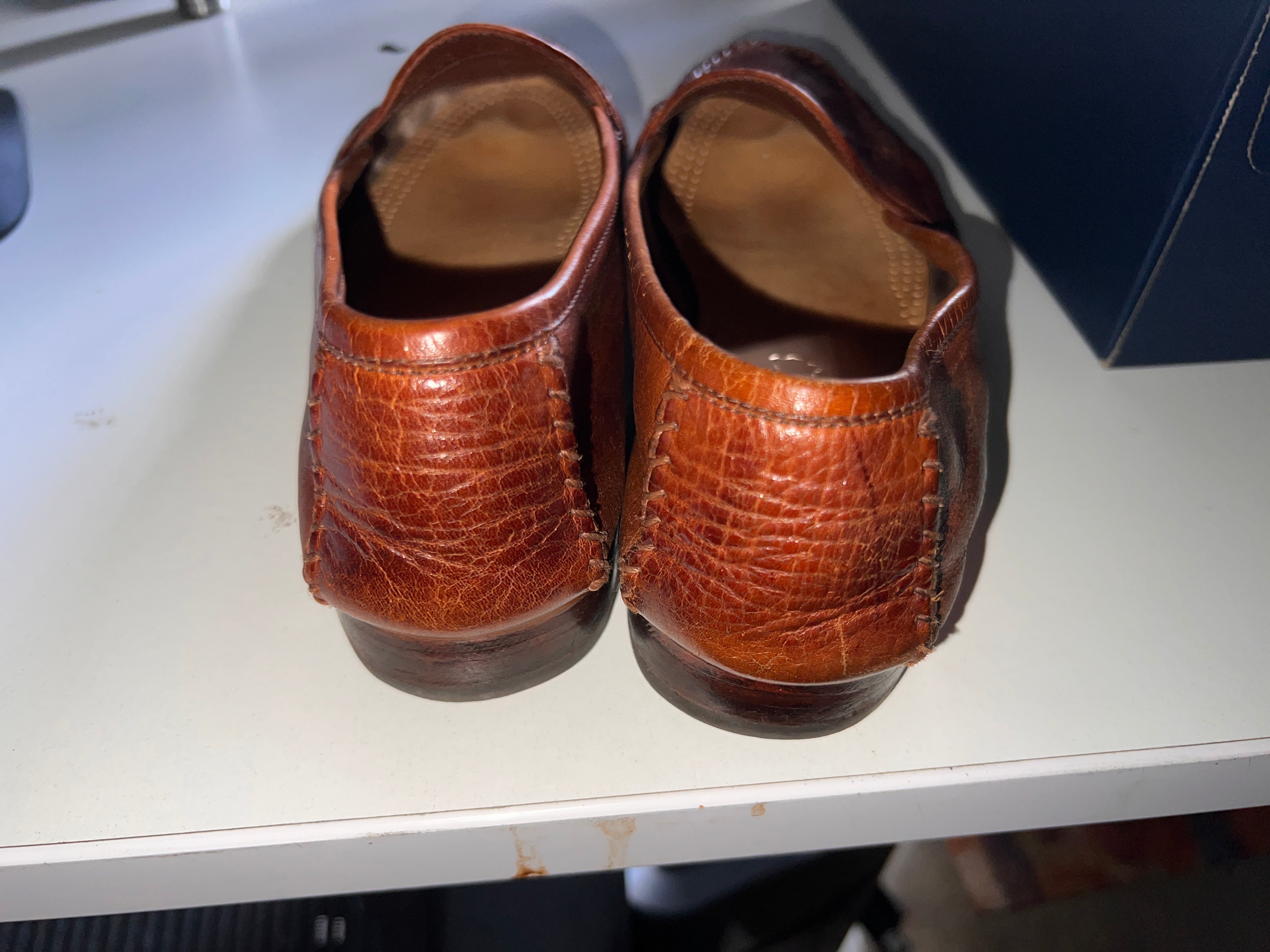 Wyatt Bit driver Cole Haan Mens Shoes Size 8.5 Bloodstone