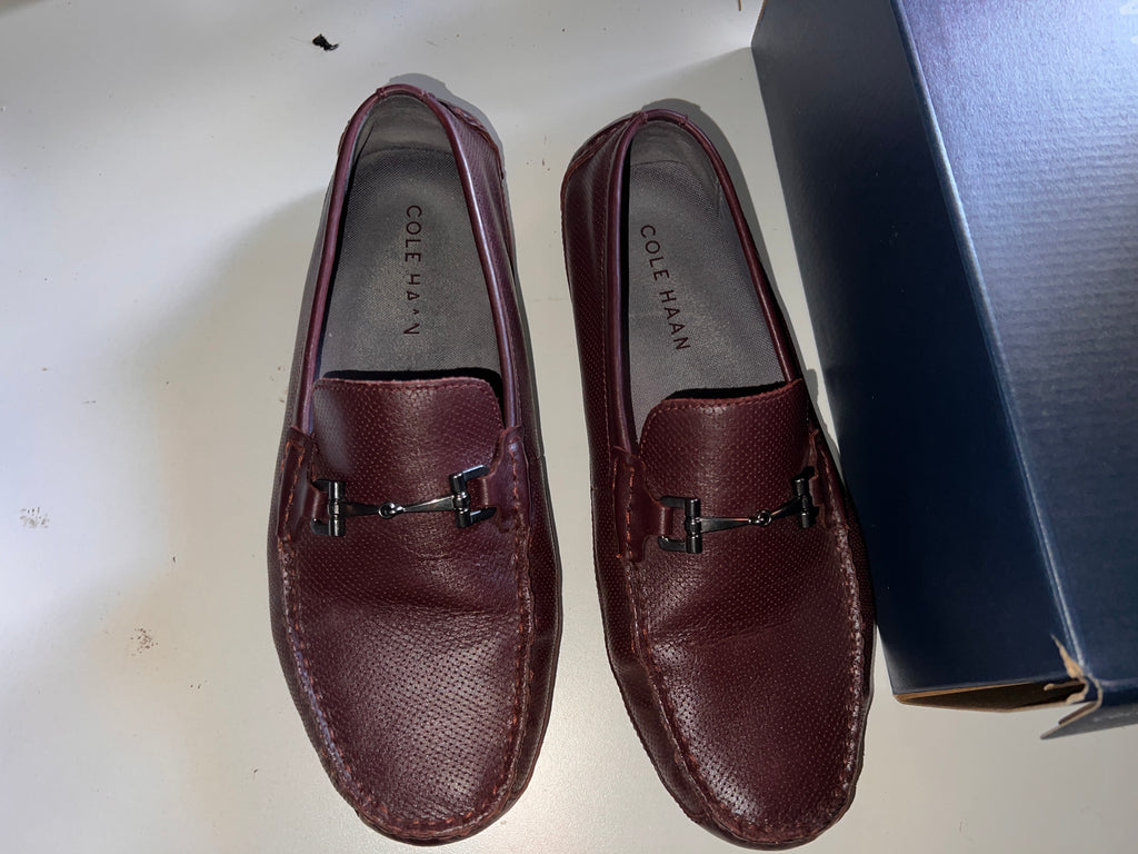 Nantucket PNY Cole Haan Mens Shoes Size 9.5 Mineral Red
