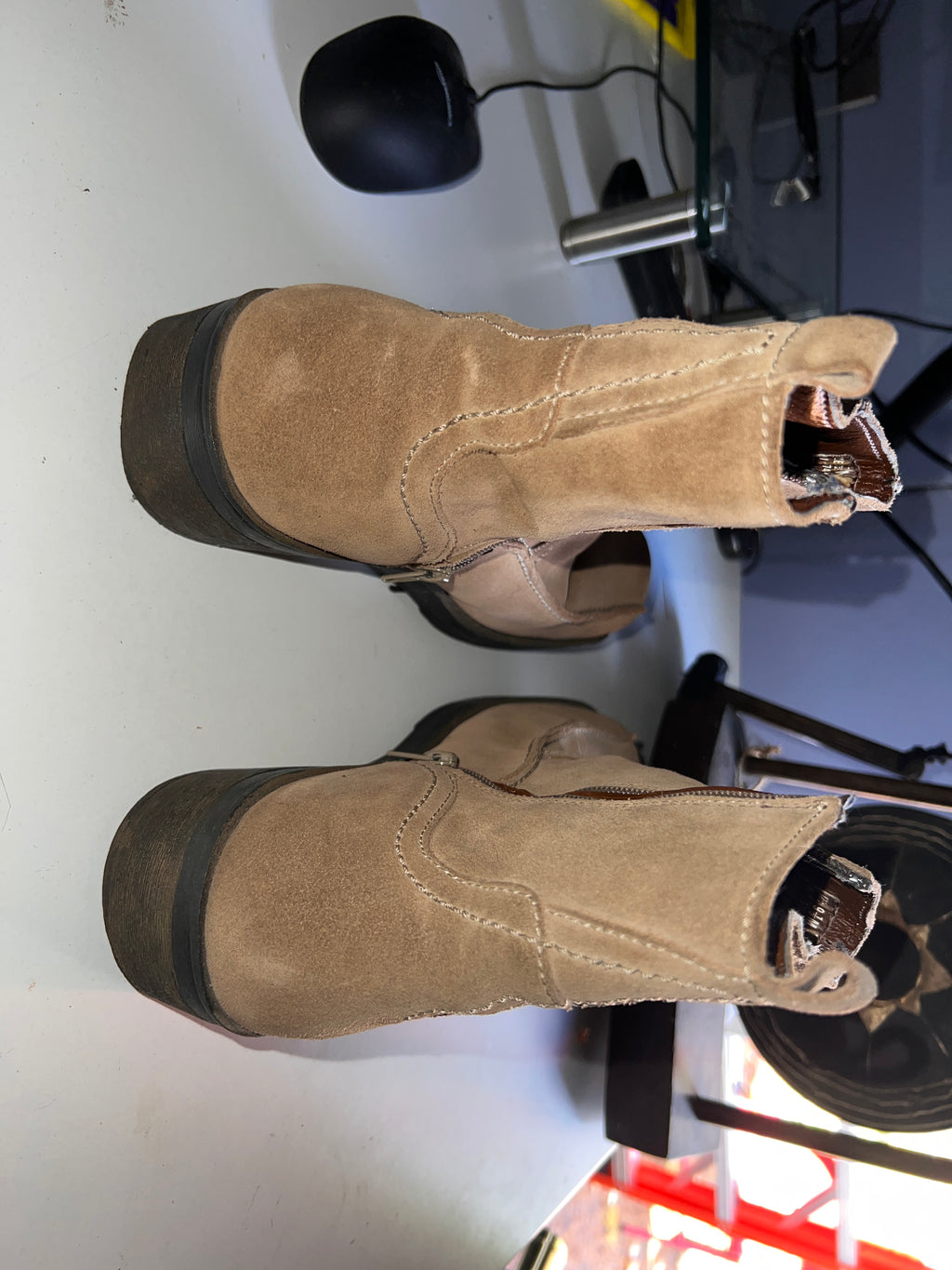 GBX Suede Boots Mens Size 9.5 #5749767