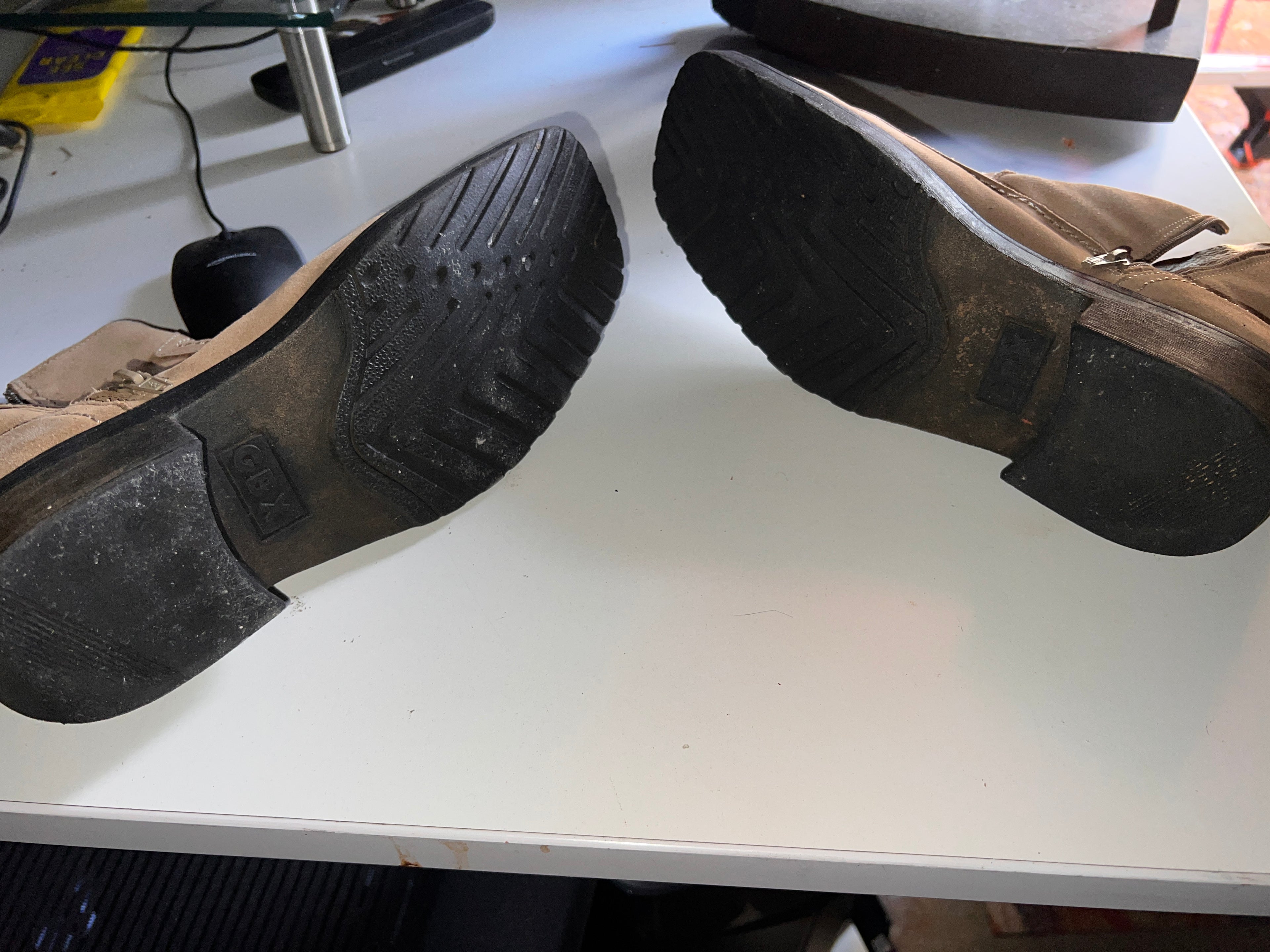 GBX Suede Boots Mens Size 9.5 #5749767