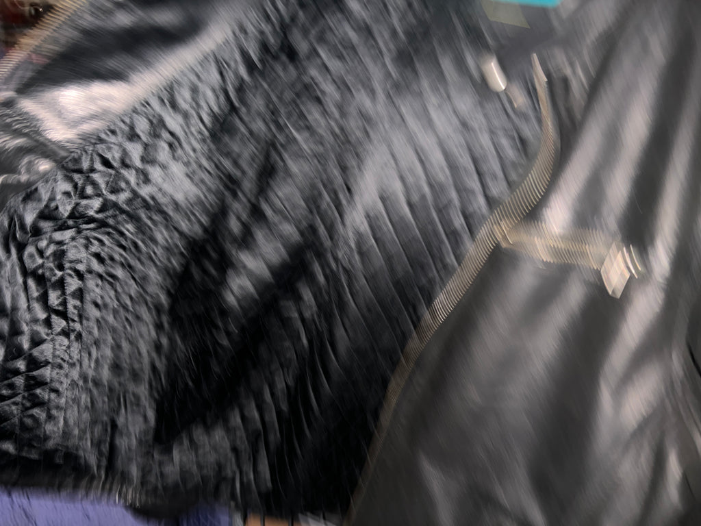 Excelled Mens Leather Bomber Jacket Vintage XL