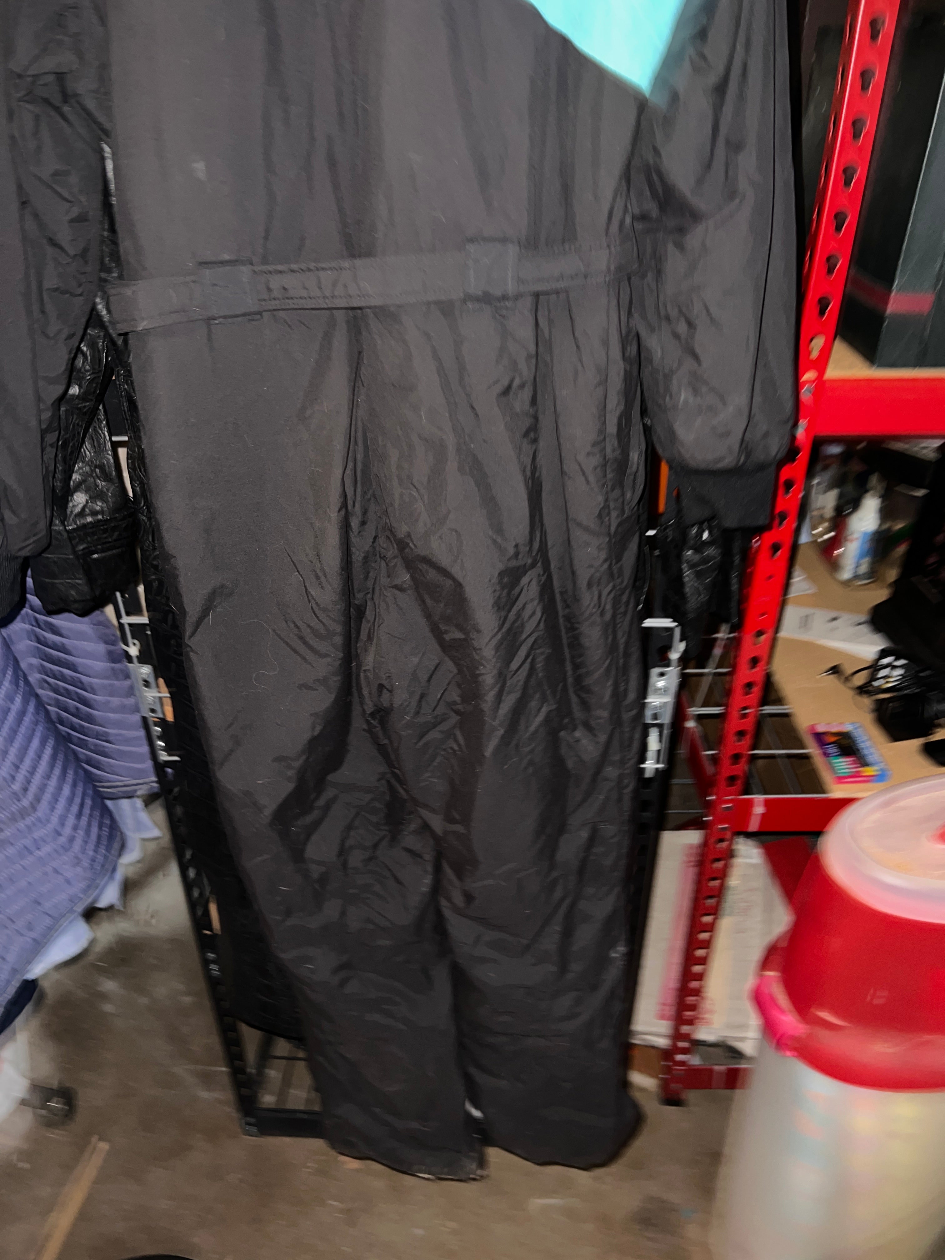 Gerry Womens Ski Suit Vintage Size 12 Black blue and red Retro