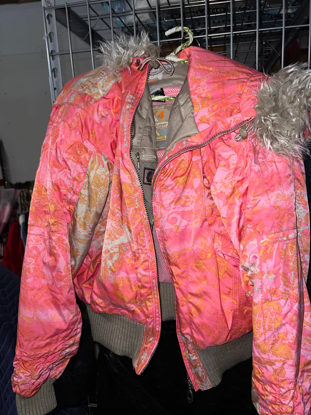 Obermeyer Womens Size 10 Ski Jacket Pink