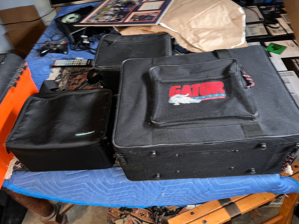 135 Vintage R & B and Hip Hop CDs Album Collection with Travel Cases