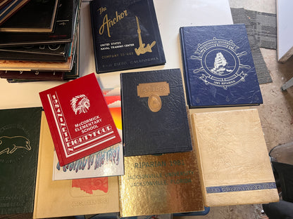 Bundle of Antique Yearbooks Jacksonville Florida and more!