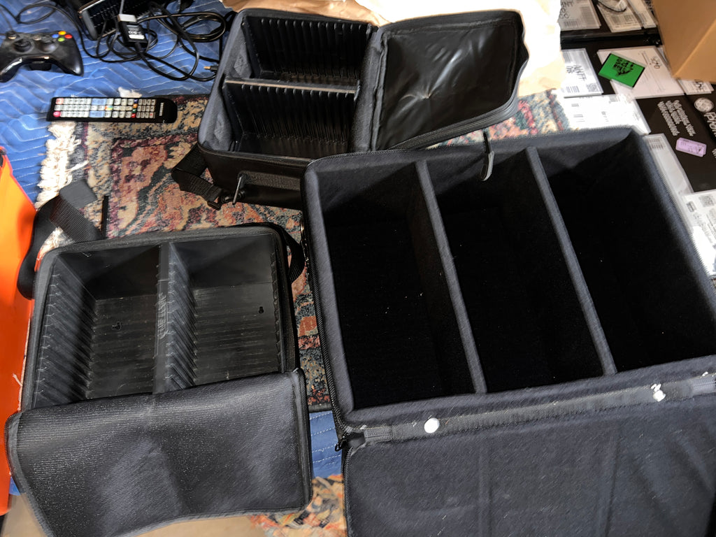 135 Vintage R & B and Hip Hop CDs Album Collection with Travel Cases