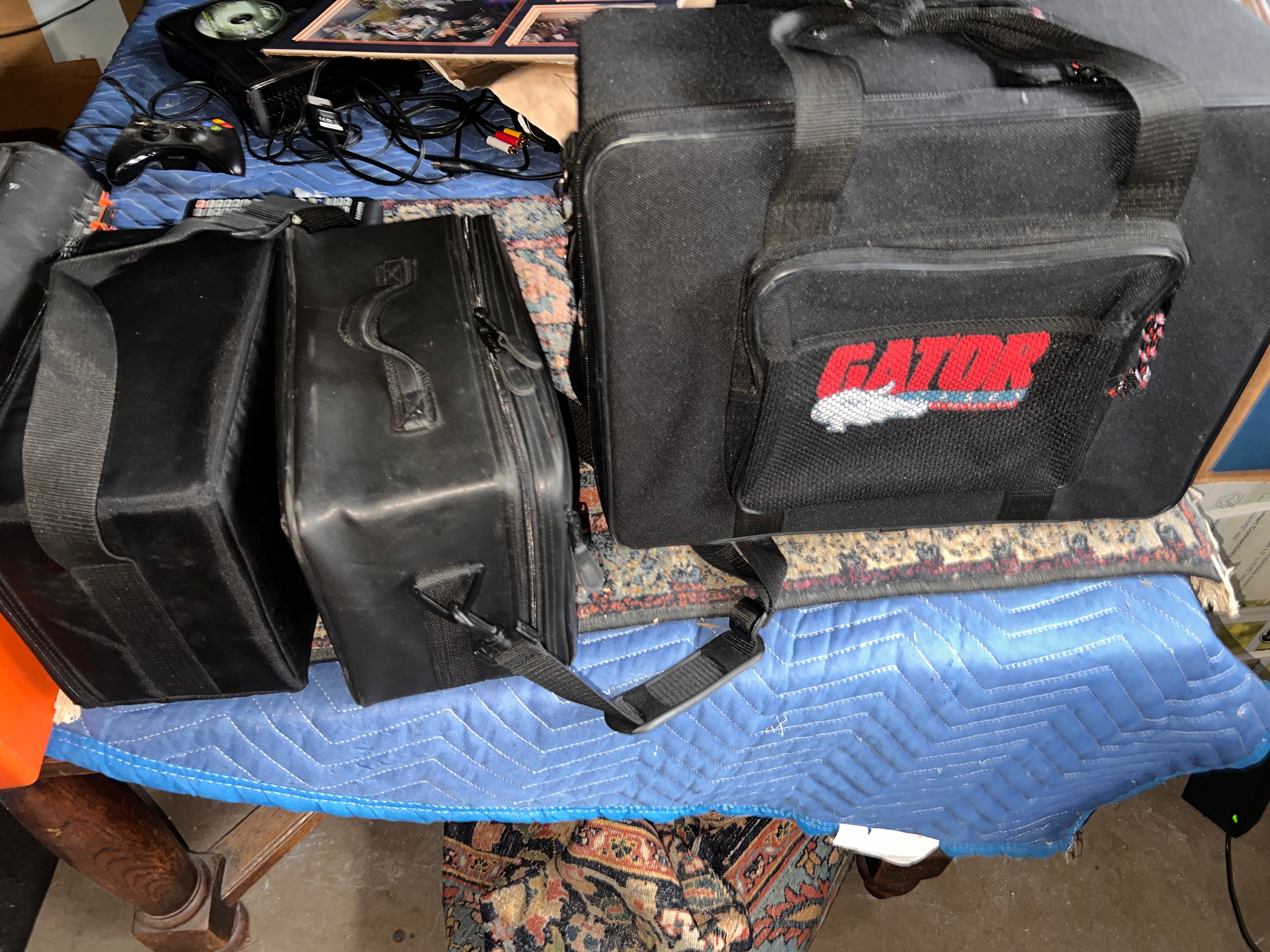 135 Vintage R & B and Hip Hop CDs Album Collection with Travel Cases