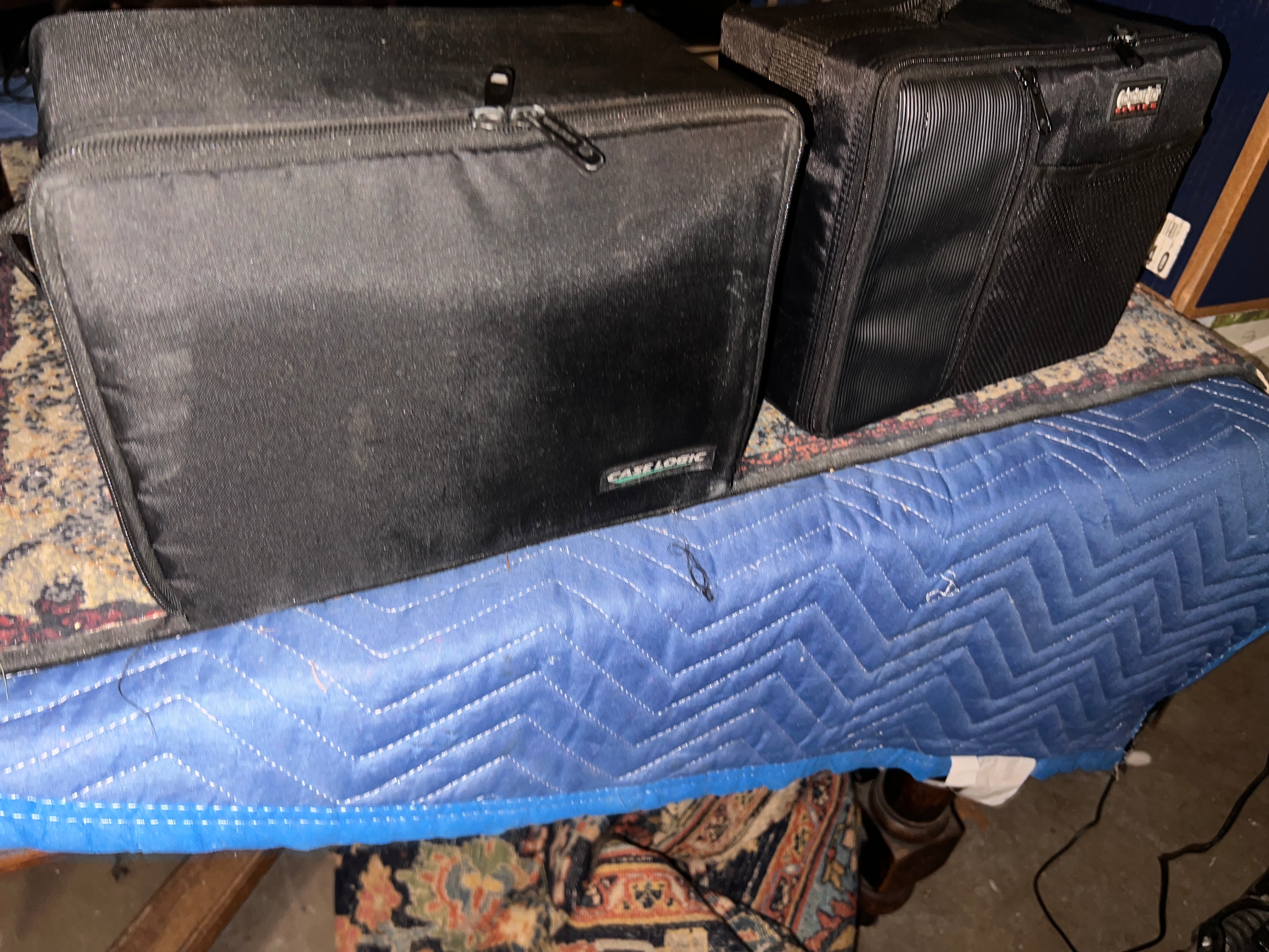 59 Vintage R & B Hip Hop CDs  Album Collection with Travel Cases