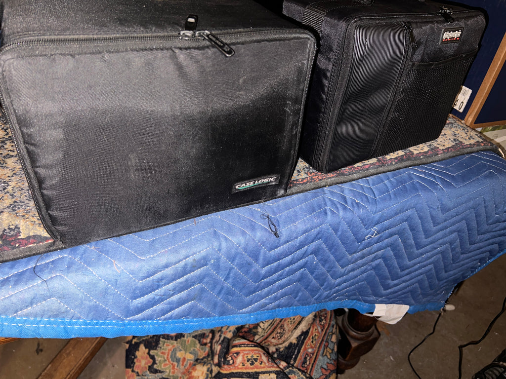 59 Vintage R & B Hip Hop CDs  Album Collection with Travel Cases