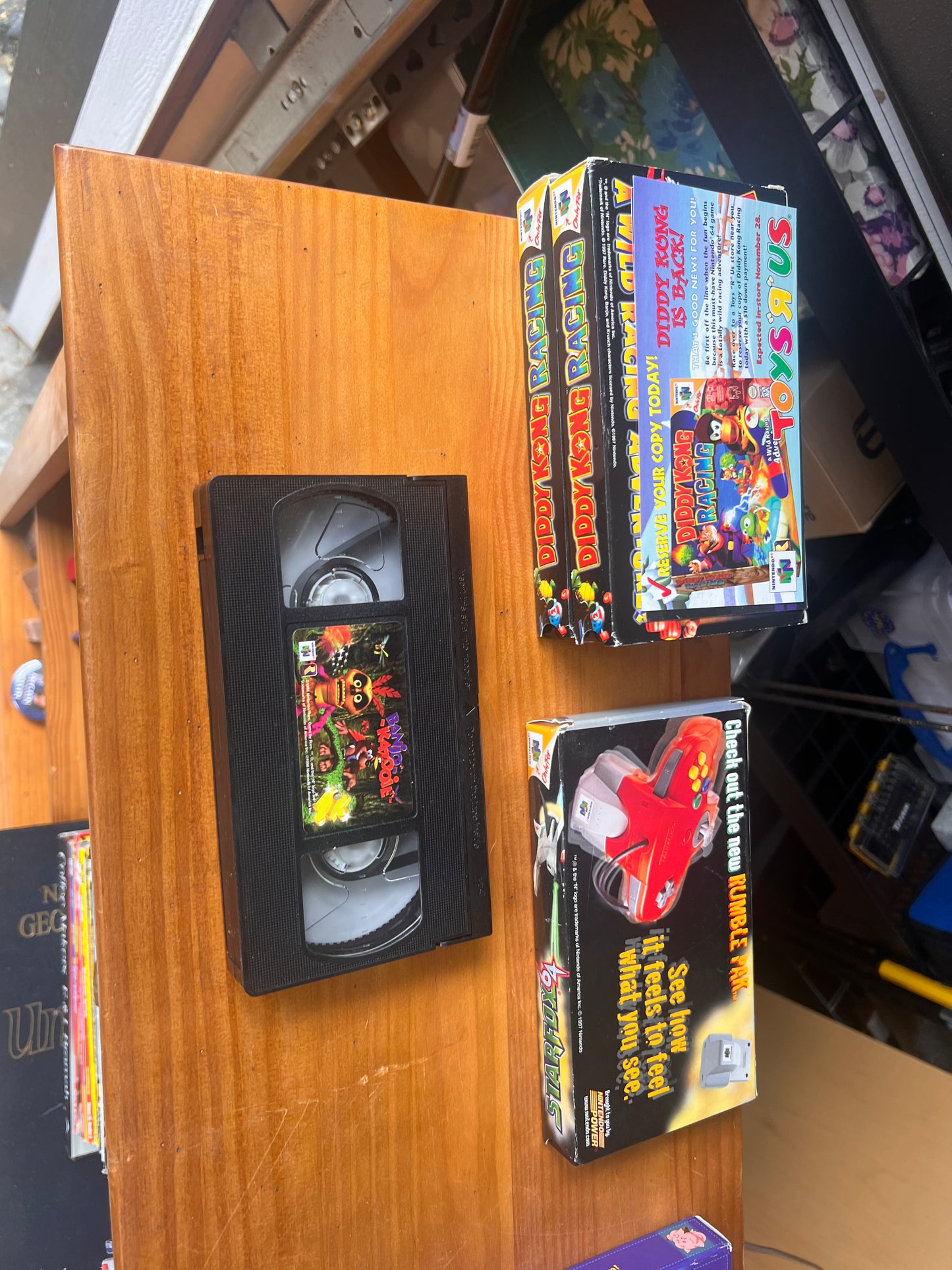 Bundle of 5 rare Nintendo Promo VHS Tapes for Pokemon and More