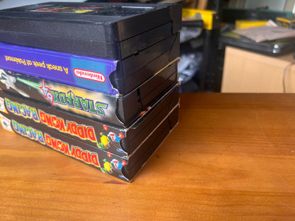 Bundle of 5 rare Nintendo Promo VHS Tapes for Pokemon and More