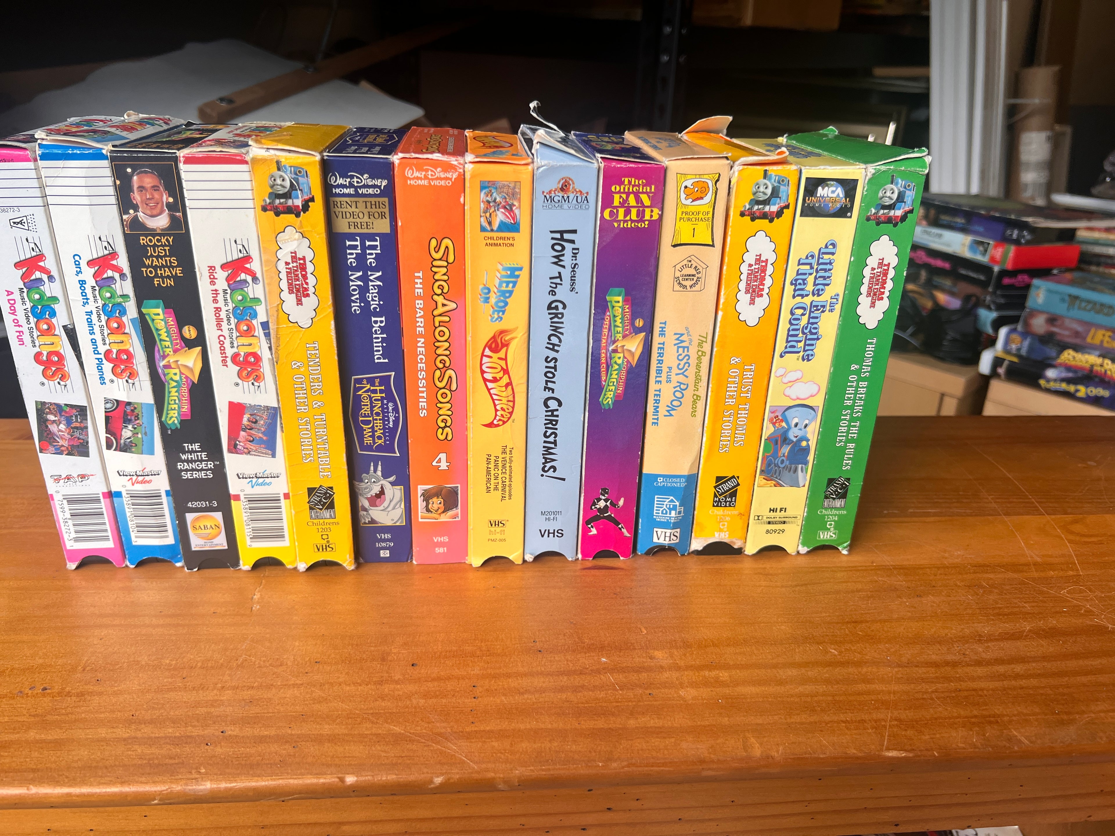 Bundle of Rare Childrens VHS Tapes! 15 total!