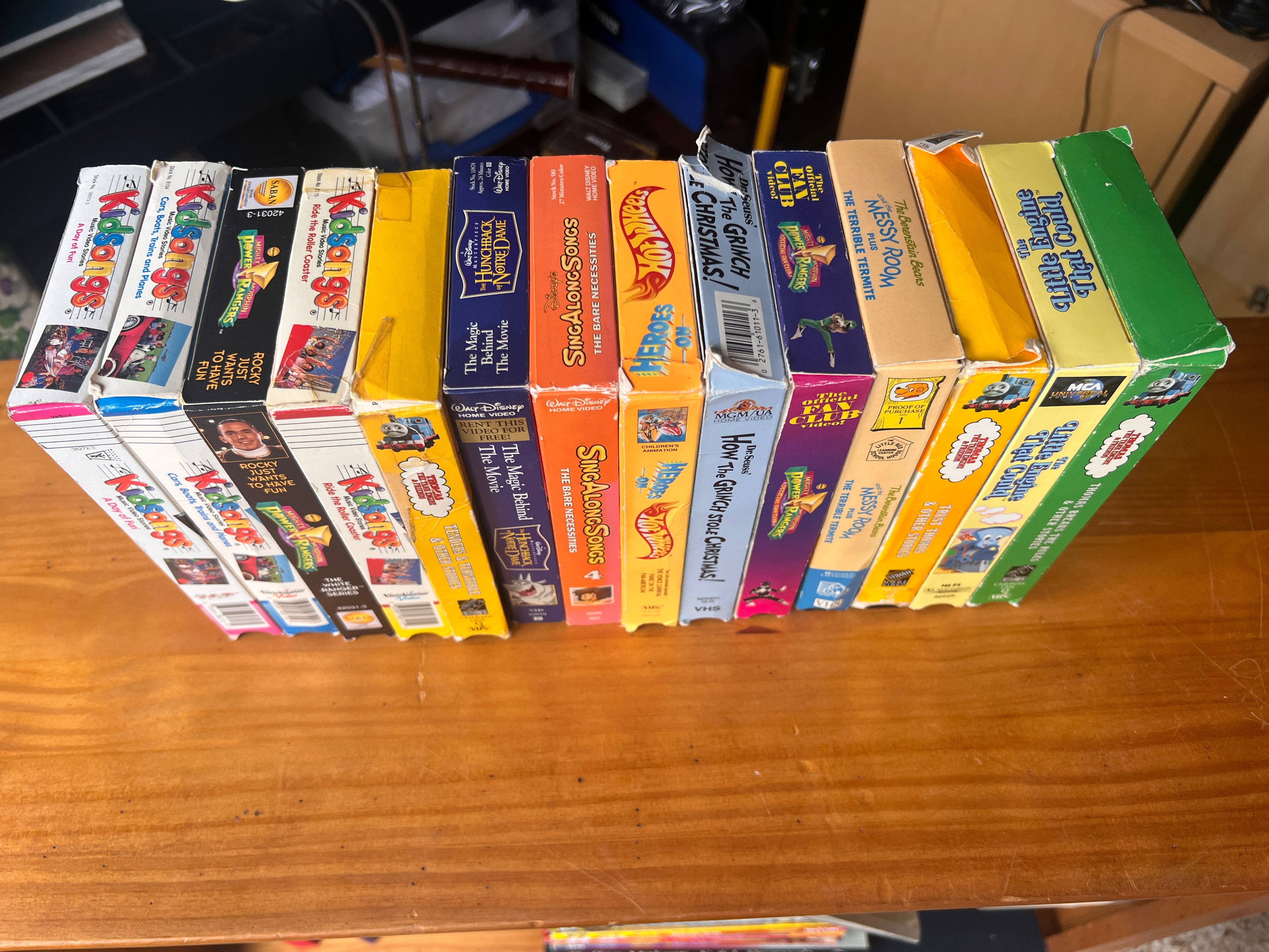 Bundle of Rare Childrens VHS Tapes! 15 total!