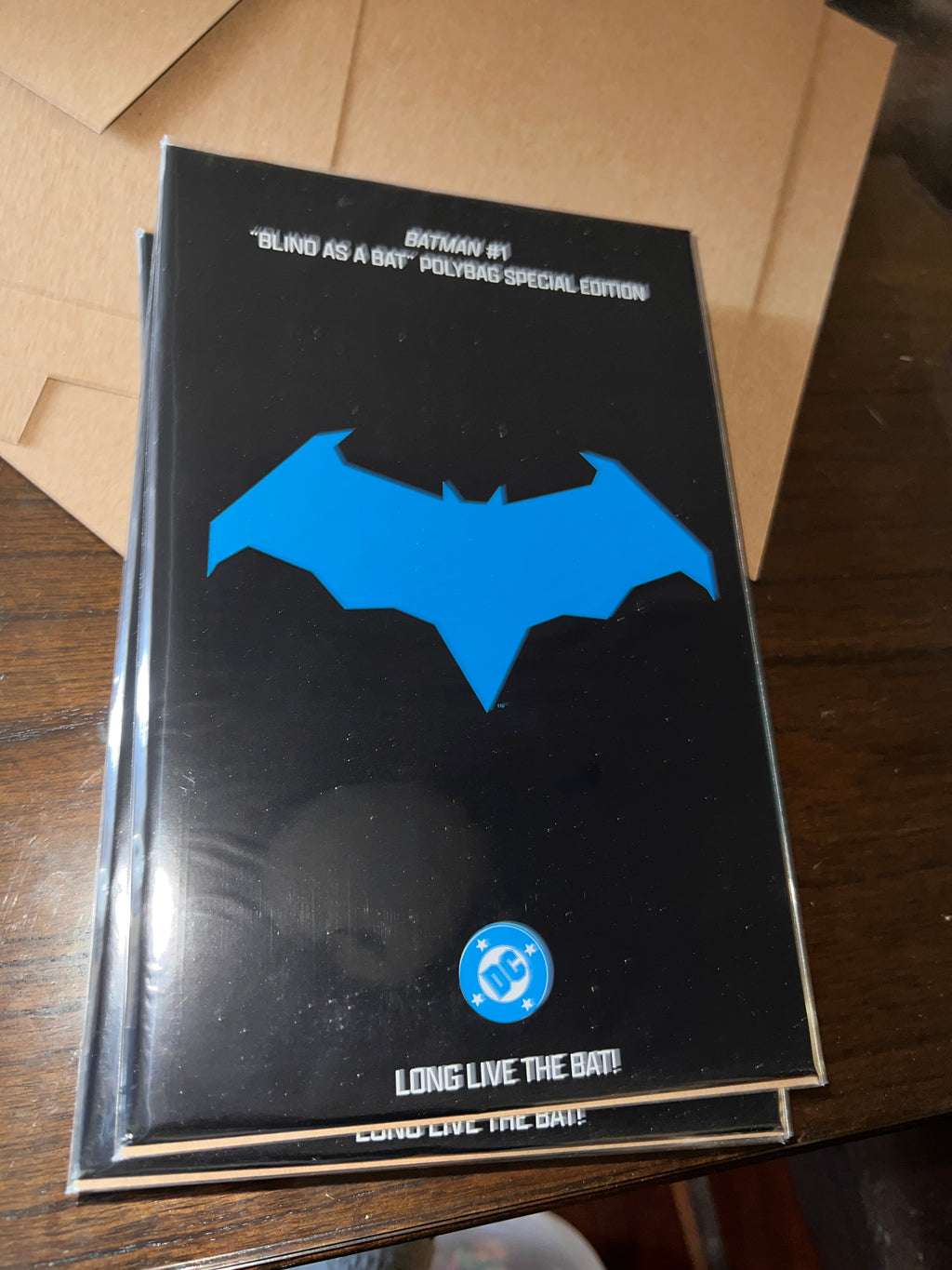 DC BATMAN #1 "BLIND AS A BAT" BLIND BAG Variant Polybagged 2025 LOT OF 10 Sealed